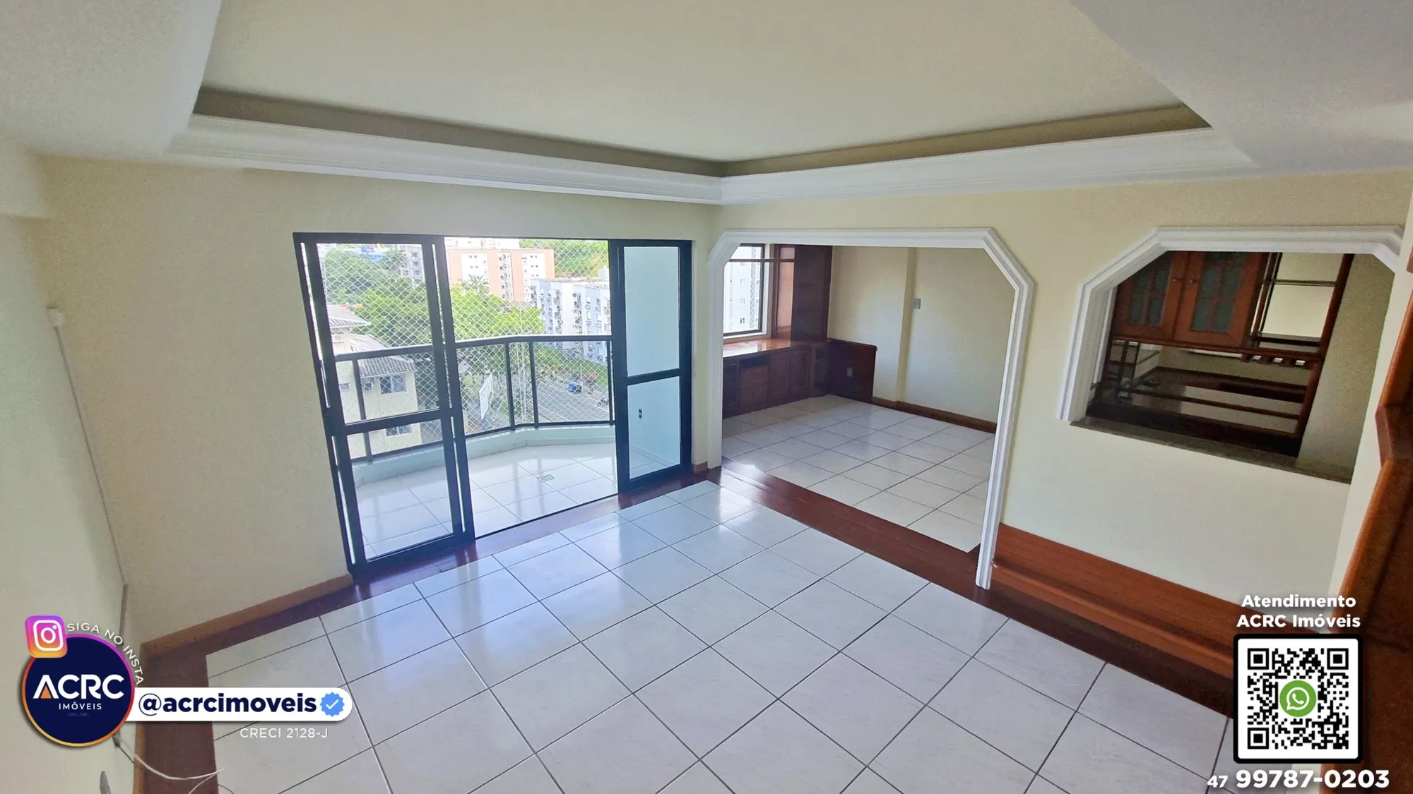 ACRC Imóveis - AP10002 - Cobertura Duplex para Locação no Bairro Vila Nova em Blumenau — foto 2