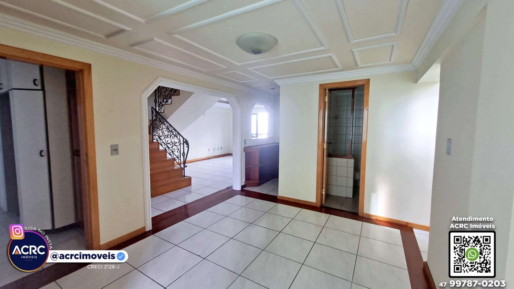 ACRC Imóveis - AP10002 - Cobertura Duplex para Locação no Bairro Vila Nova em Blumenau — foto 4