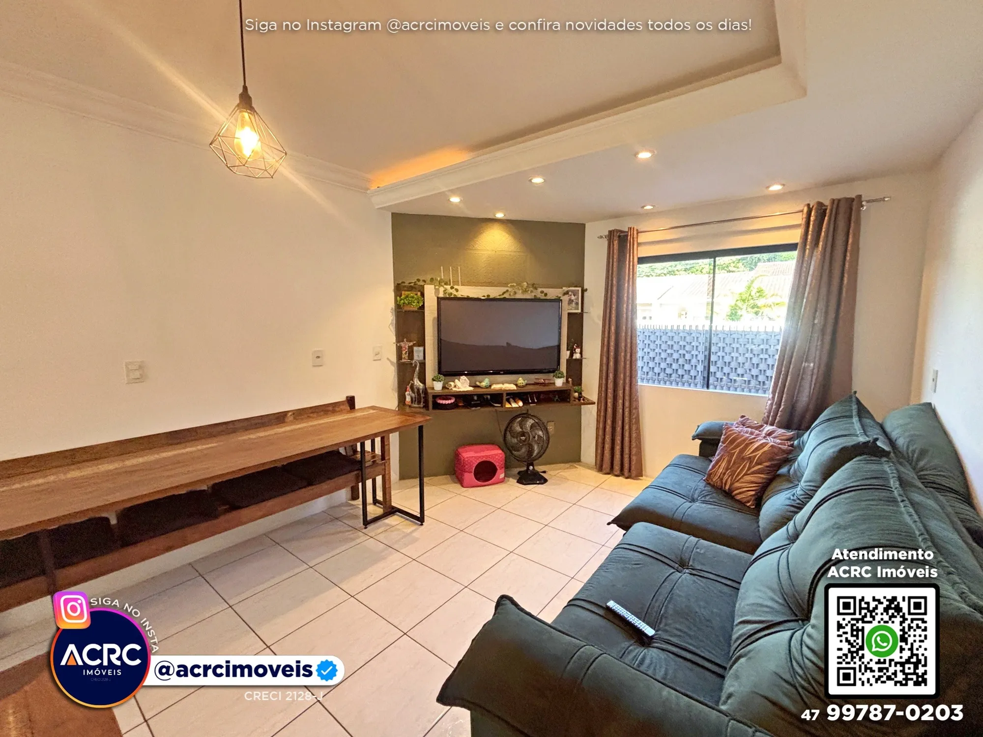 ACRC Imóveis - CA03680 - Casa a Venda no Bairro Bela Vista em Gaspar — foto 2