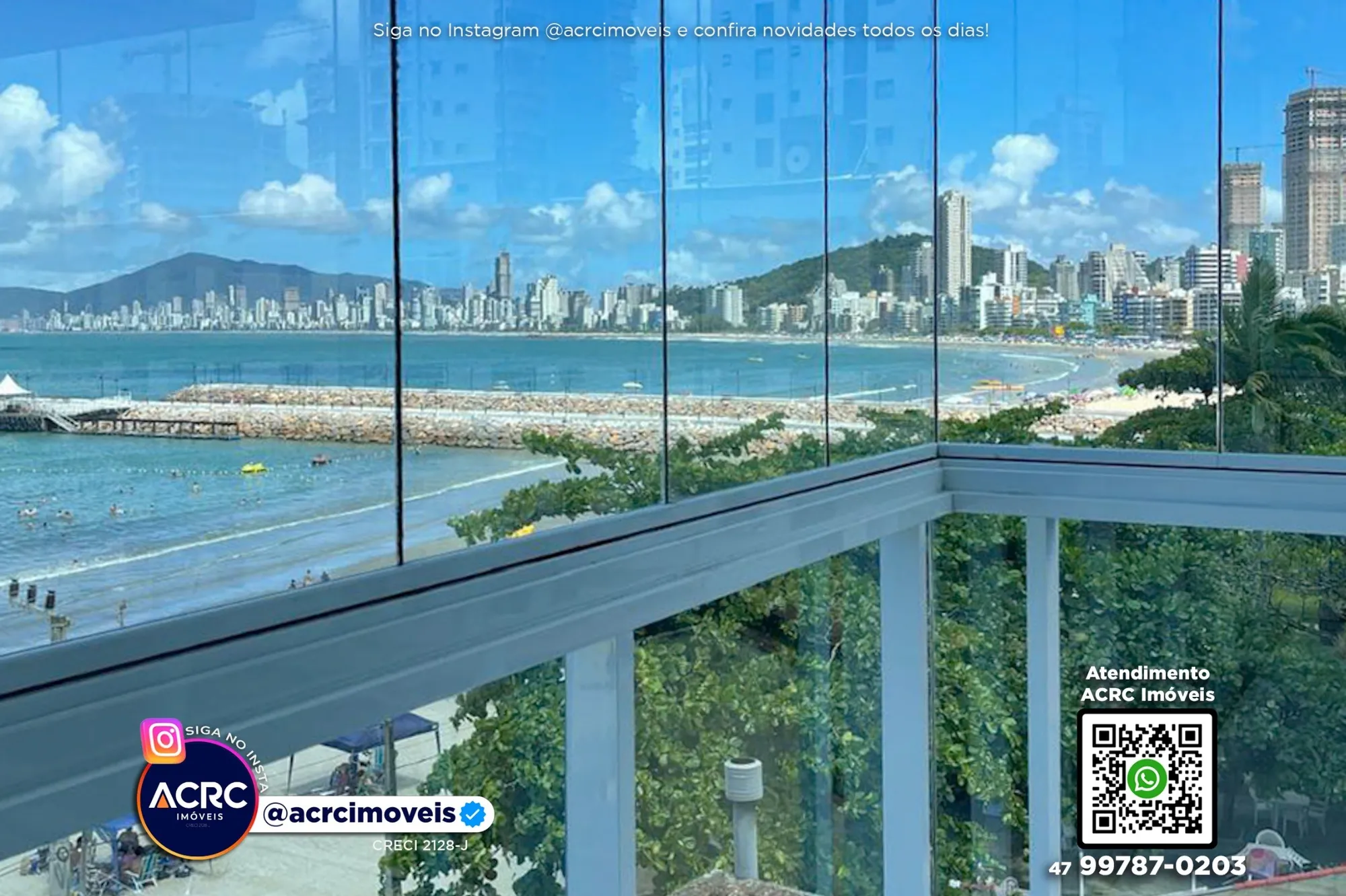 ACRC Imóveis - AP09991 - Apartamento beira mar a Venda no Centro de Itapema — foto 4