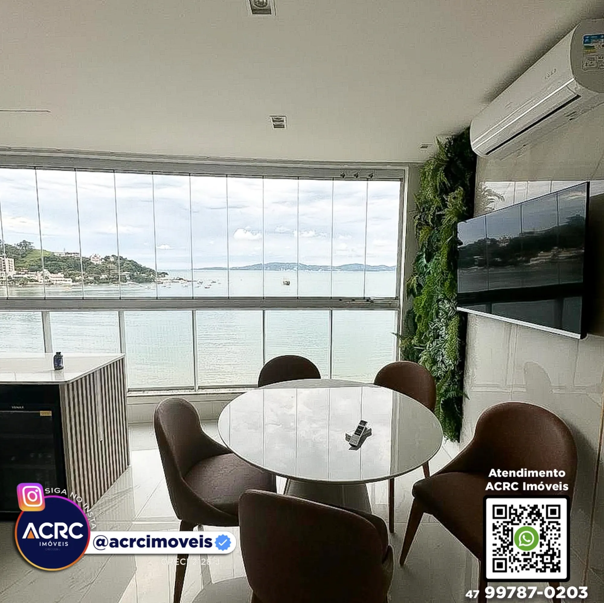 ACRC Imóveis - AP09990 - Apartamento beira mar a Venda no Centro de Itapema — foto 4