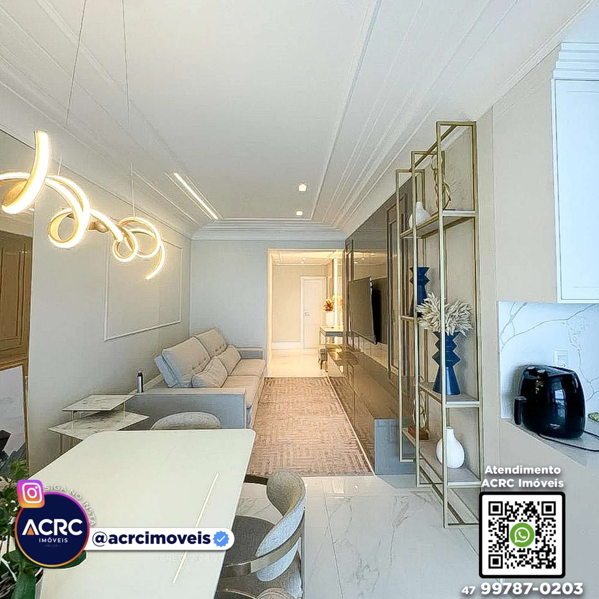 ACRC Imóveis - AP09990 - Apartamento beira mar a Venda no Centro de Itapema — foto 7