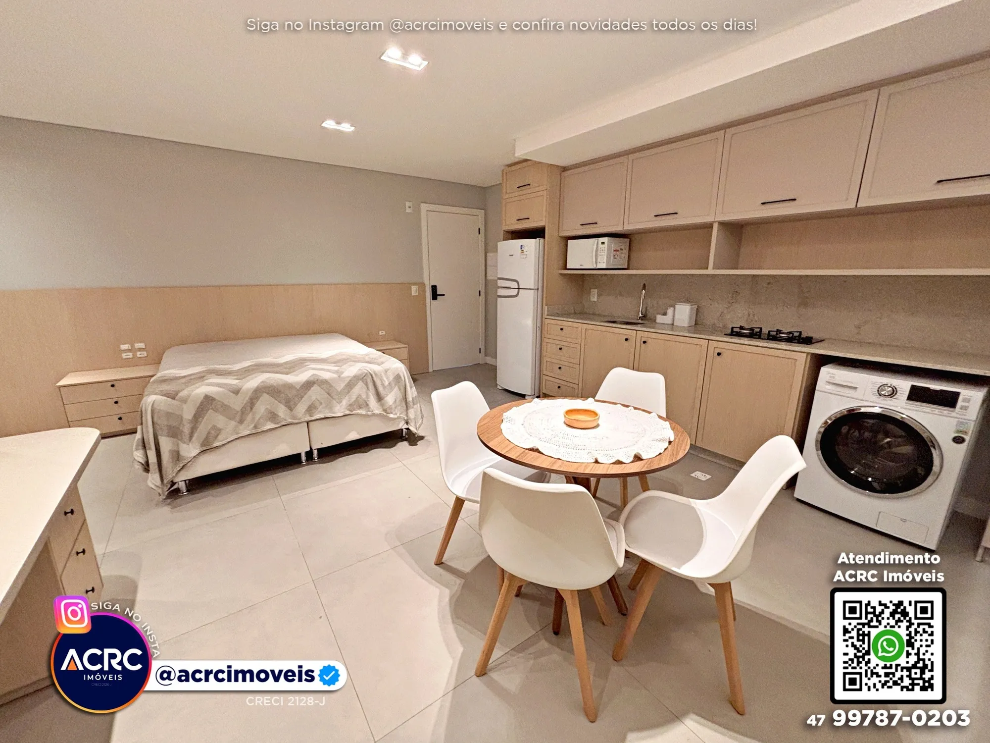 ACRC Imóveis - AP09986 - Apartamento para Locação no Bairro Centro em Blumenau — foto 2