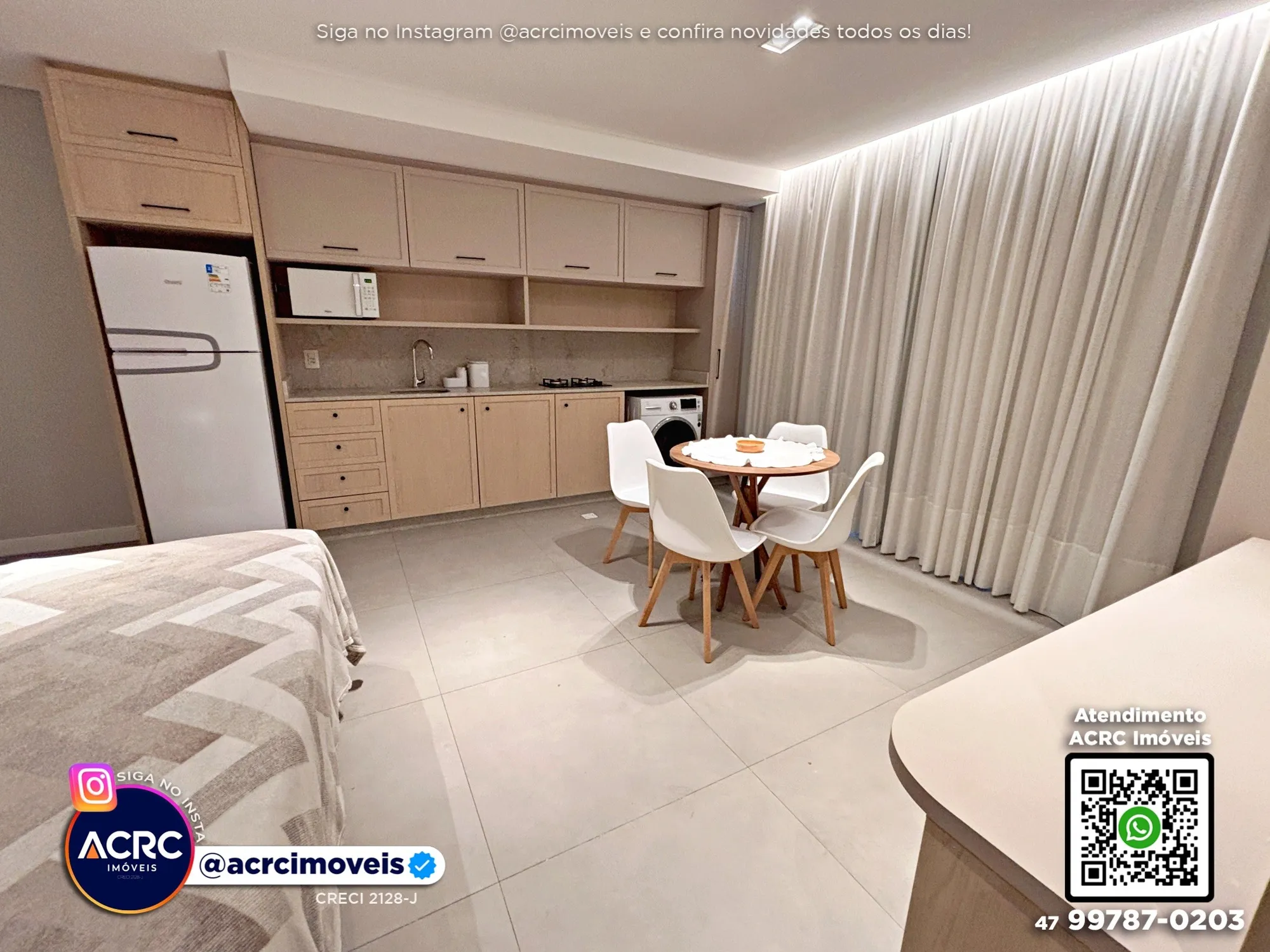 ACRC Imóveis - AP09986 - Apartamento para Locação no Bairro Centro em Blumenau — foto 3