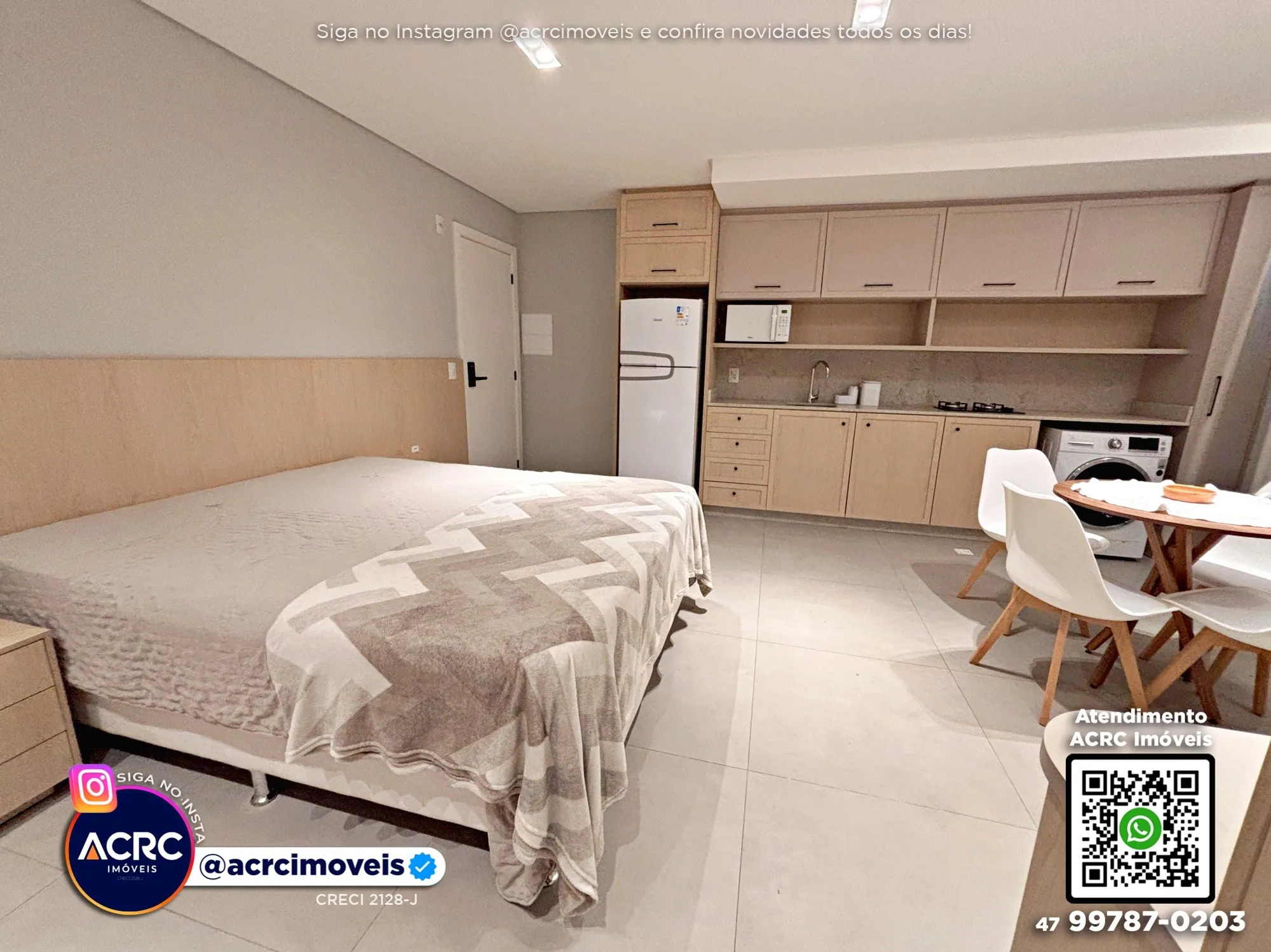 ACRC Imóveis - AP09986 - Apartamento para Locação no Bairro Centro em Blumenau — foto 4