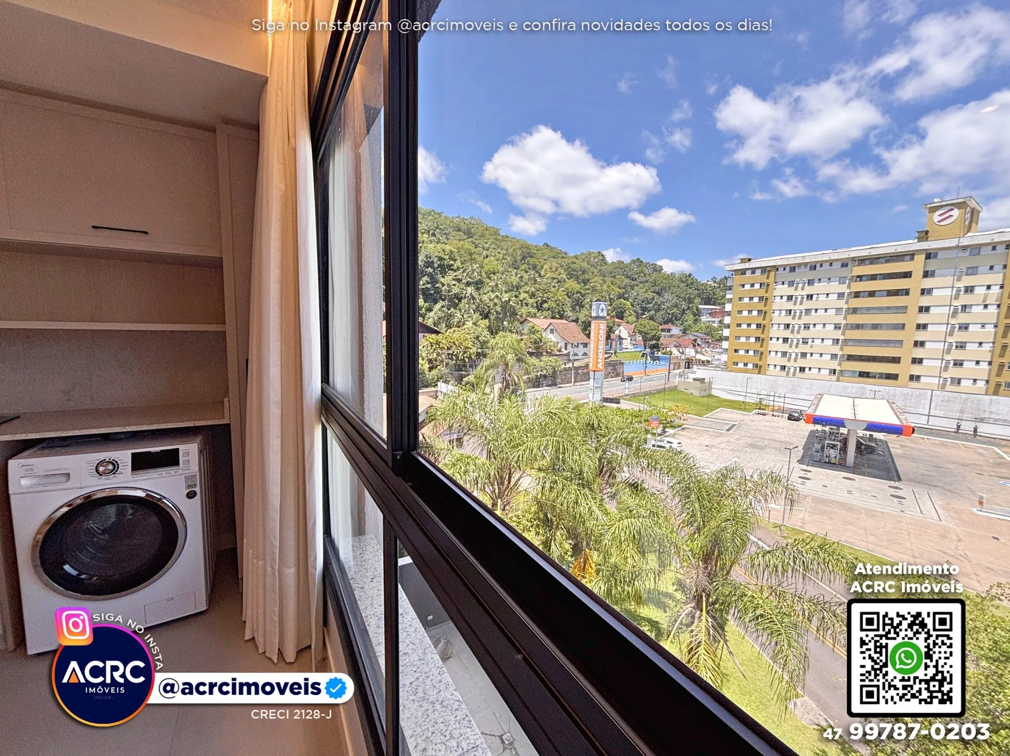 ACRC Imóveis - AP09986 - Apartamento para Locação no Bairro Centro em Blumenau — foto 5