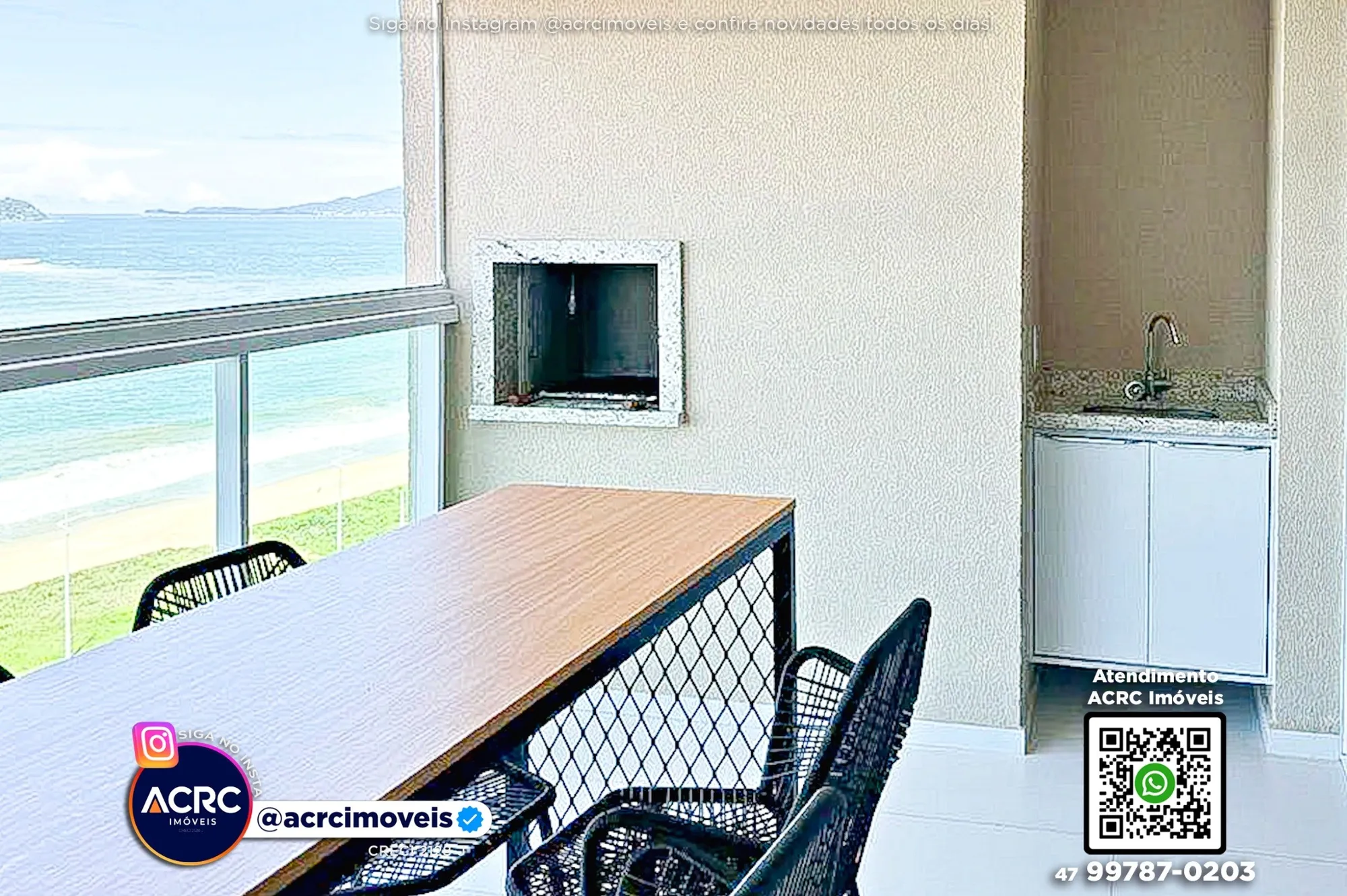 ACRC Imóveis - AP09975 - Apartamento a Venda no Bairro Itacolomy em Balneário Piçarras — foto 3