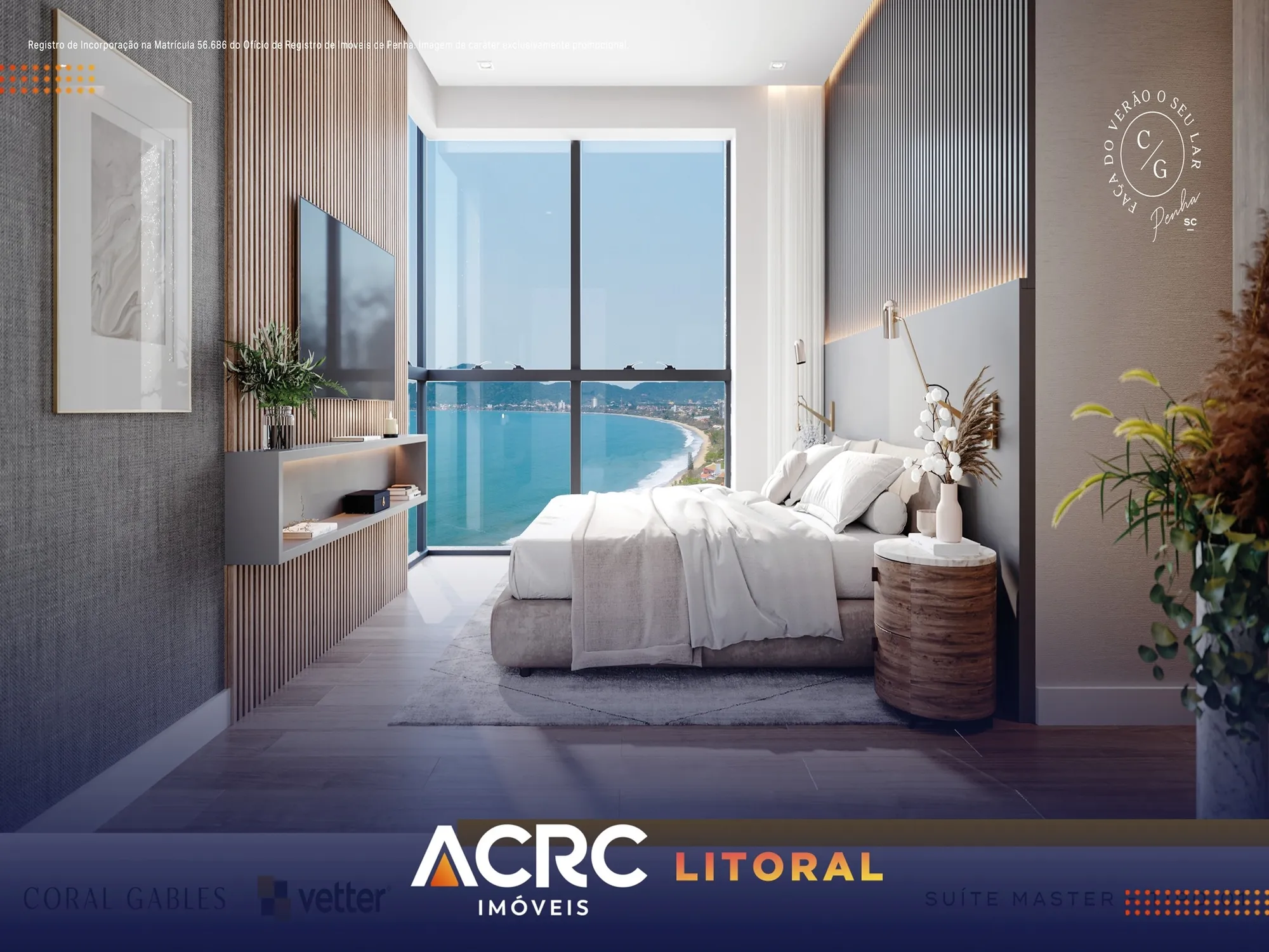 ACRC Imóveis - AP09973 - Apartamento beira mar a Venda em Penha — foto 5