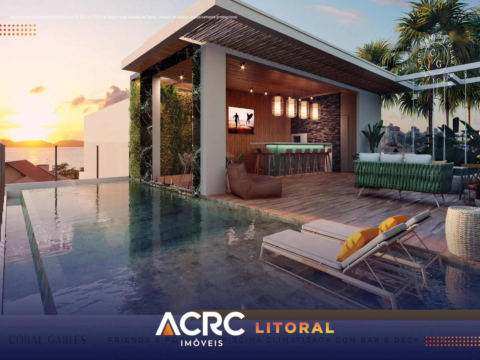 ACRC Imóveis - AP09973 - Apartamento beira mar a Venda em Penha — foto 7