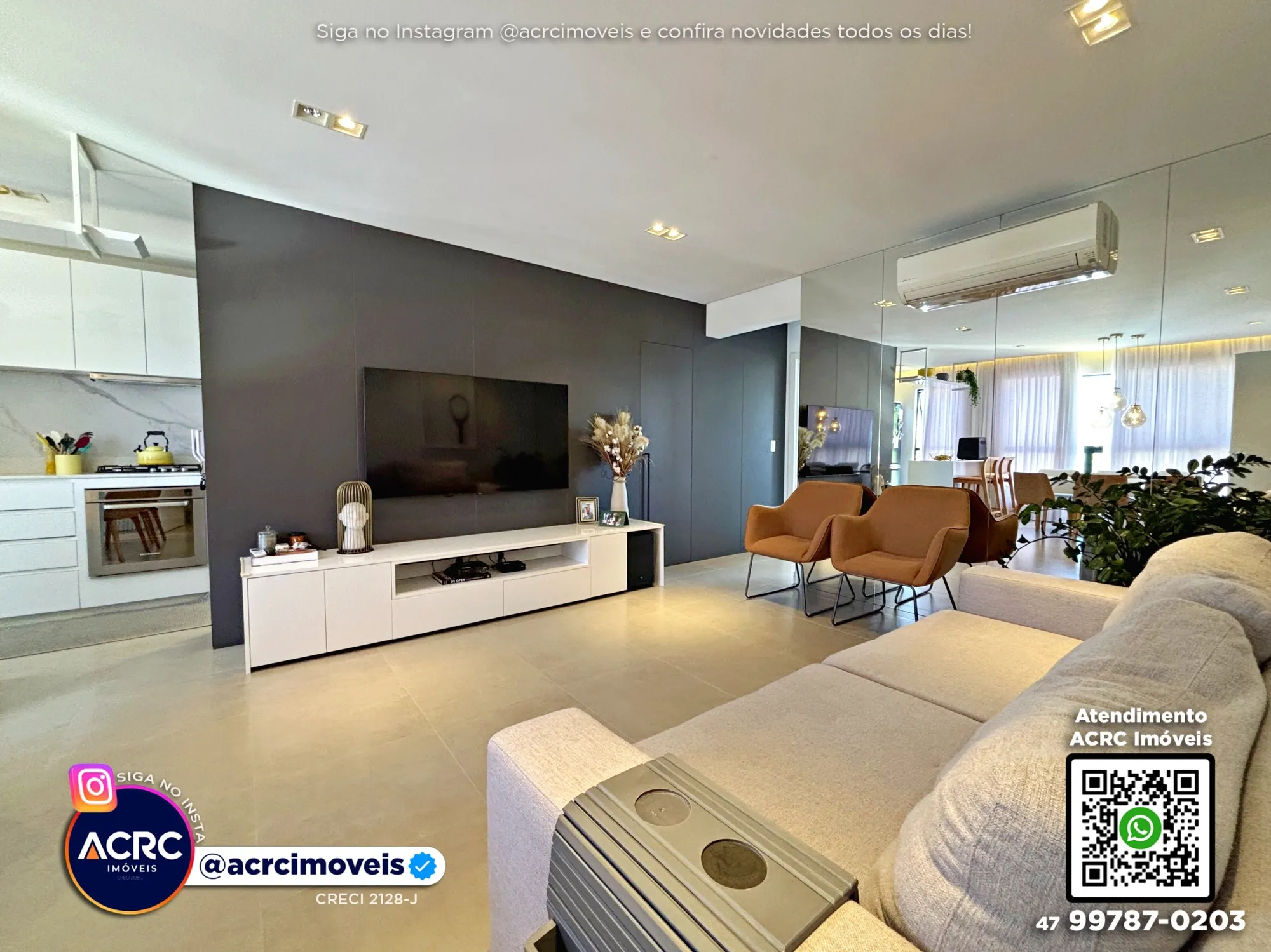 ACRC Imóveis - AP09969 - Apartamento a Venda no Bairro Itoupava Seca em Blumenau - foto 1