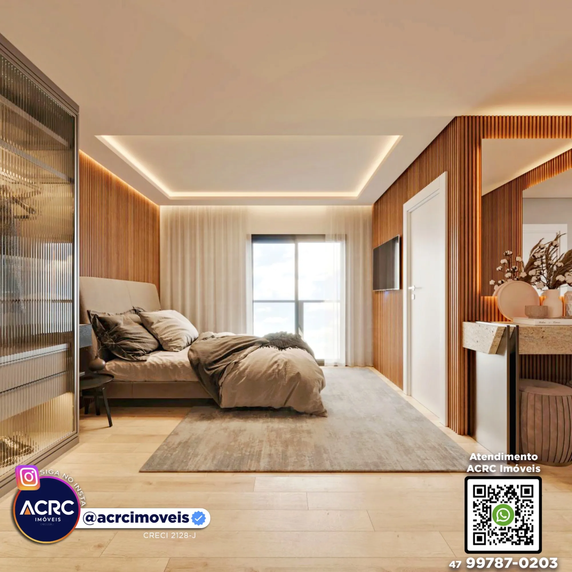 ACRC Imóveis - AP09965 - Apartamento em construção a Venda no Bairro Centro em Blumenau - foto 1