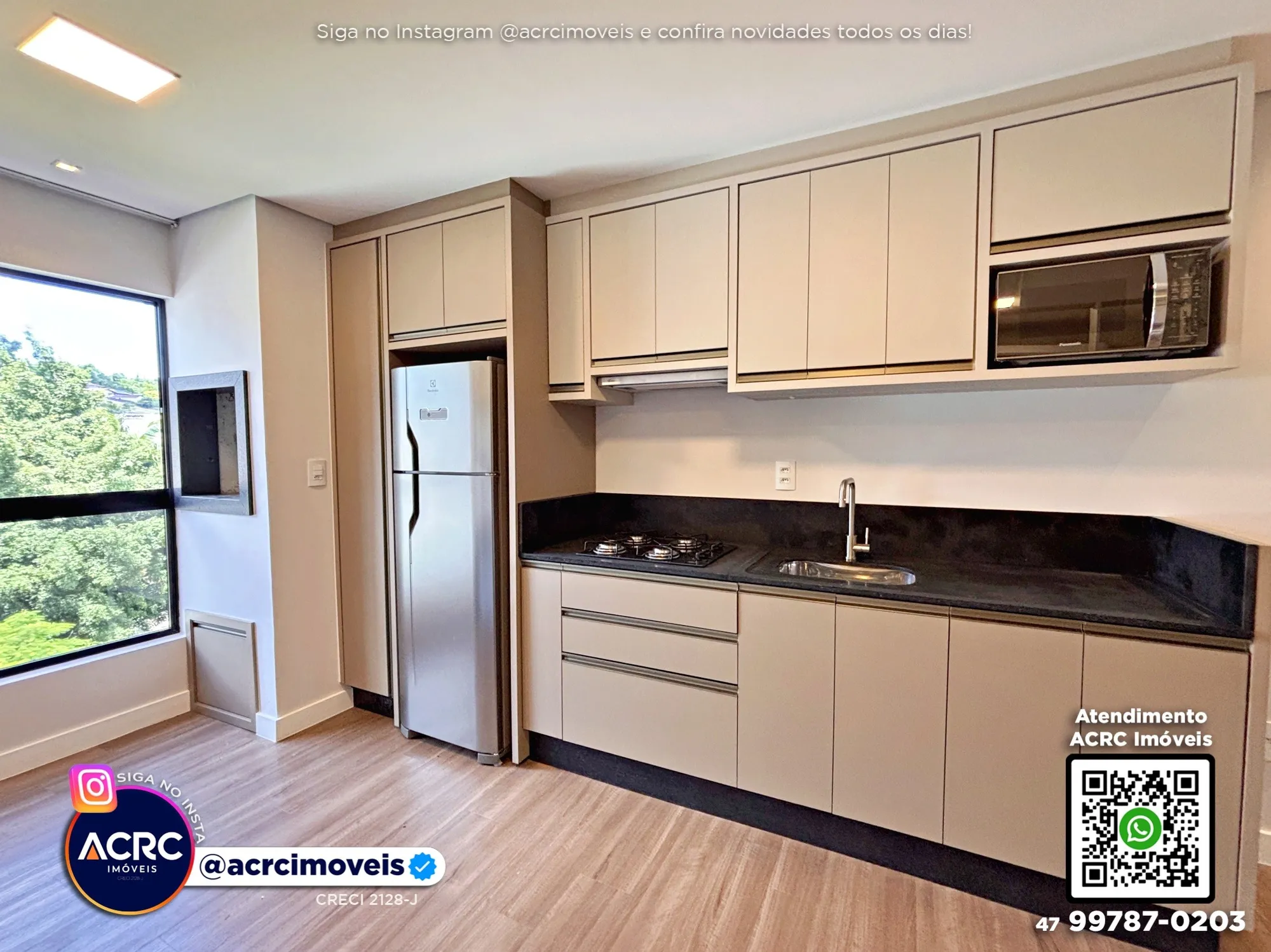 ACRC Imóveis - AP09964 - Apartamento para Locação no Bairro Centro em Blumenau — foto 5