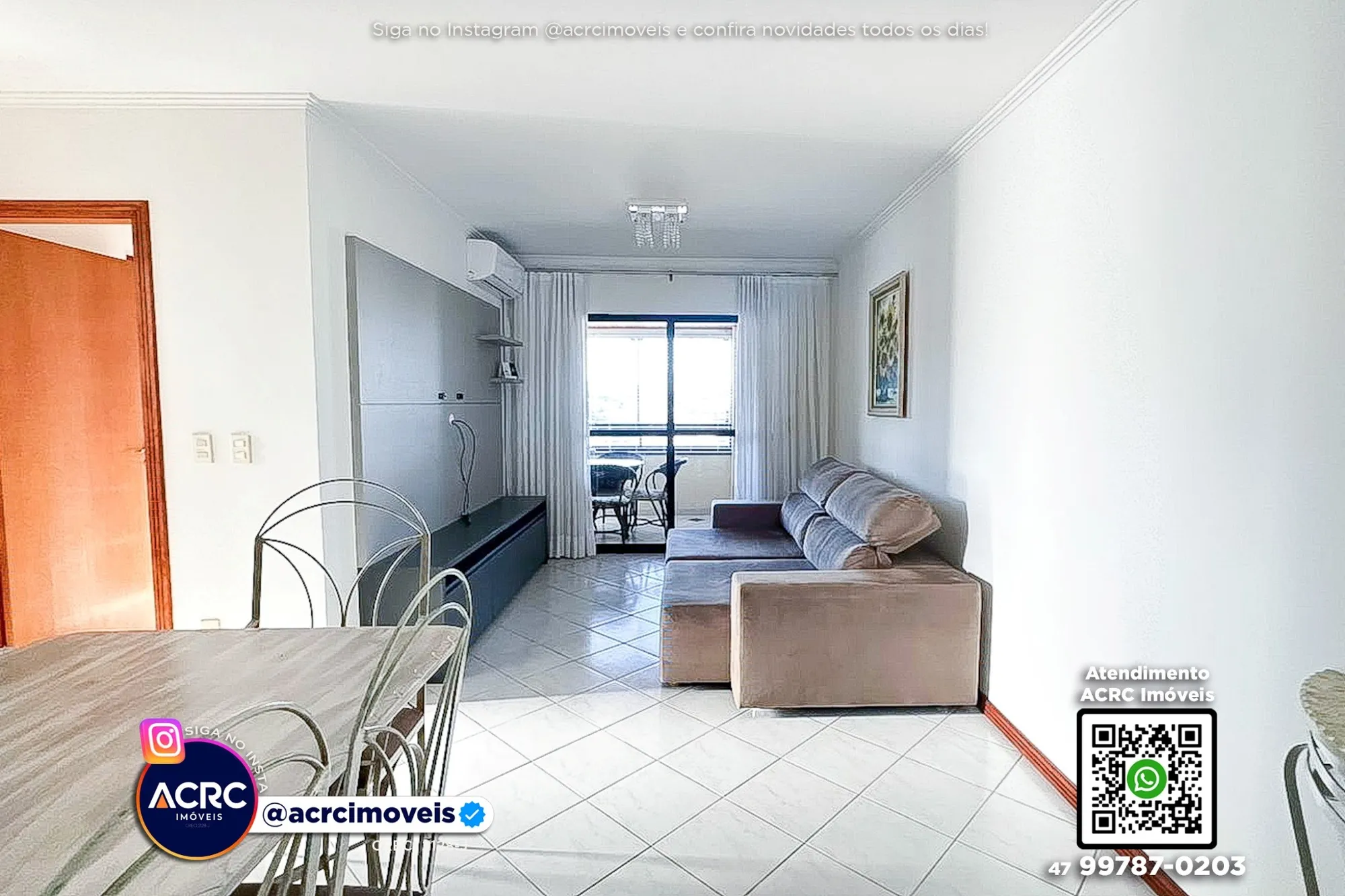 ACRC Imóveis - AP09958 - Apartamento a Venda no Bairro Vila Nova em Blumenau - foto 1