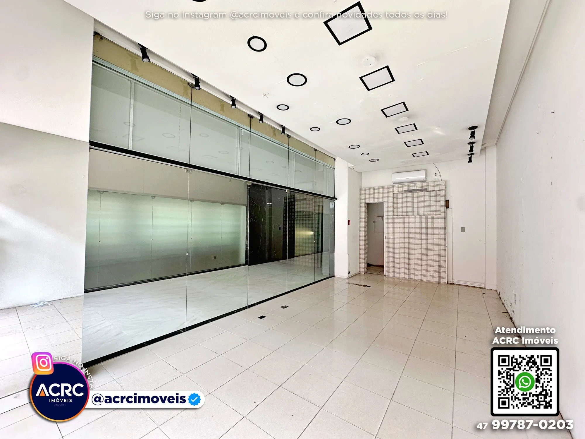 ACRC Imóveis - LJ00510 - Loja comercial para Locação no Bairro Centro em Blumenau — foto 3