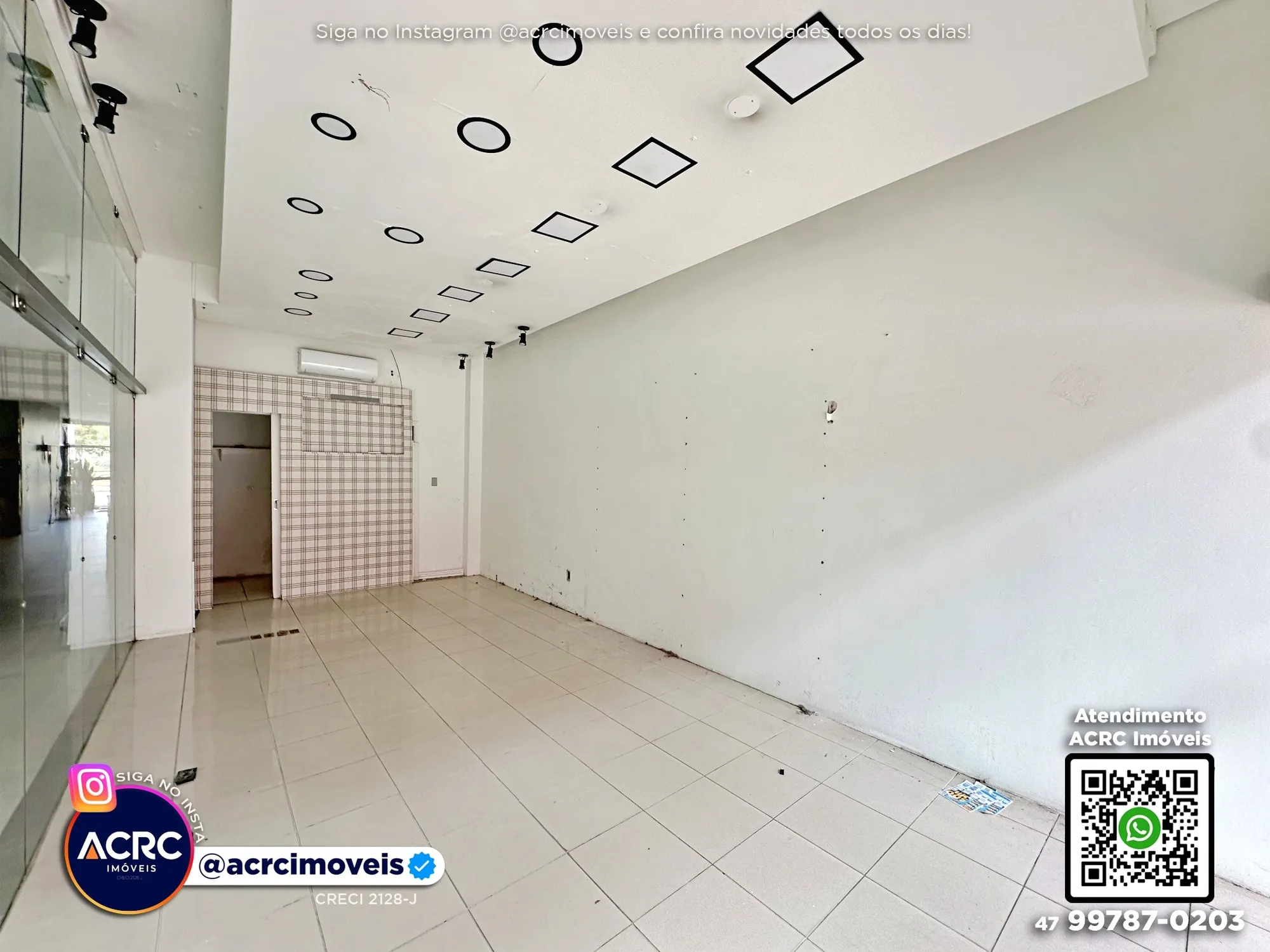 ACRC Imóveis - LJ00510 - Loja comercial para Locação no Bairro Centro em Blumenau — foto 4