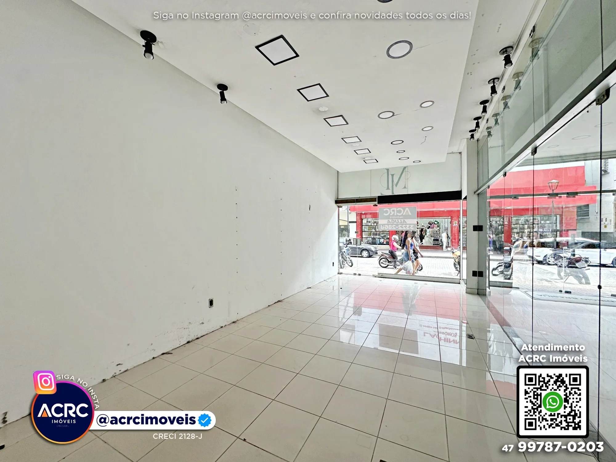ACRC Imóveis - LJ00510 - Loja comercial para Locação no Bairro Centro em Blumenau — foto 5