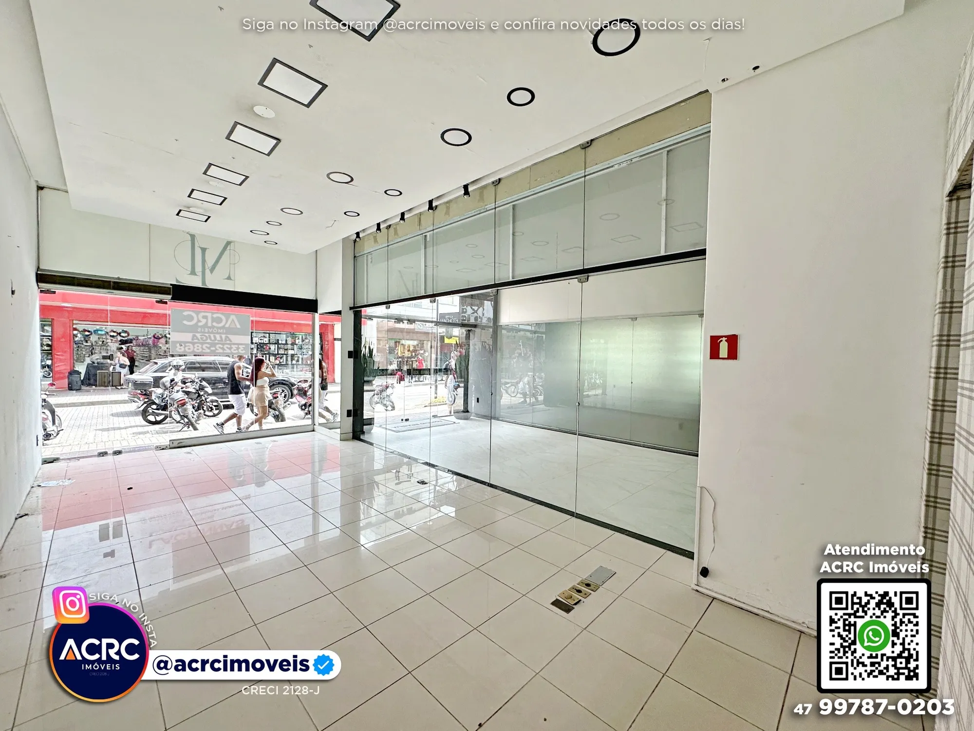 ACRC Imóveis - LJ00510 - Loja comercial para Locação no Bairro Centro em Blumenau — foto 6