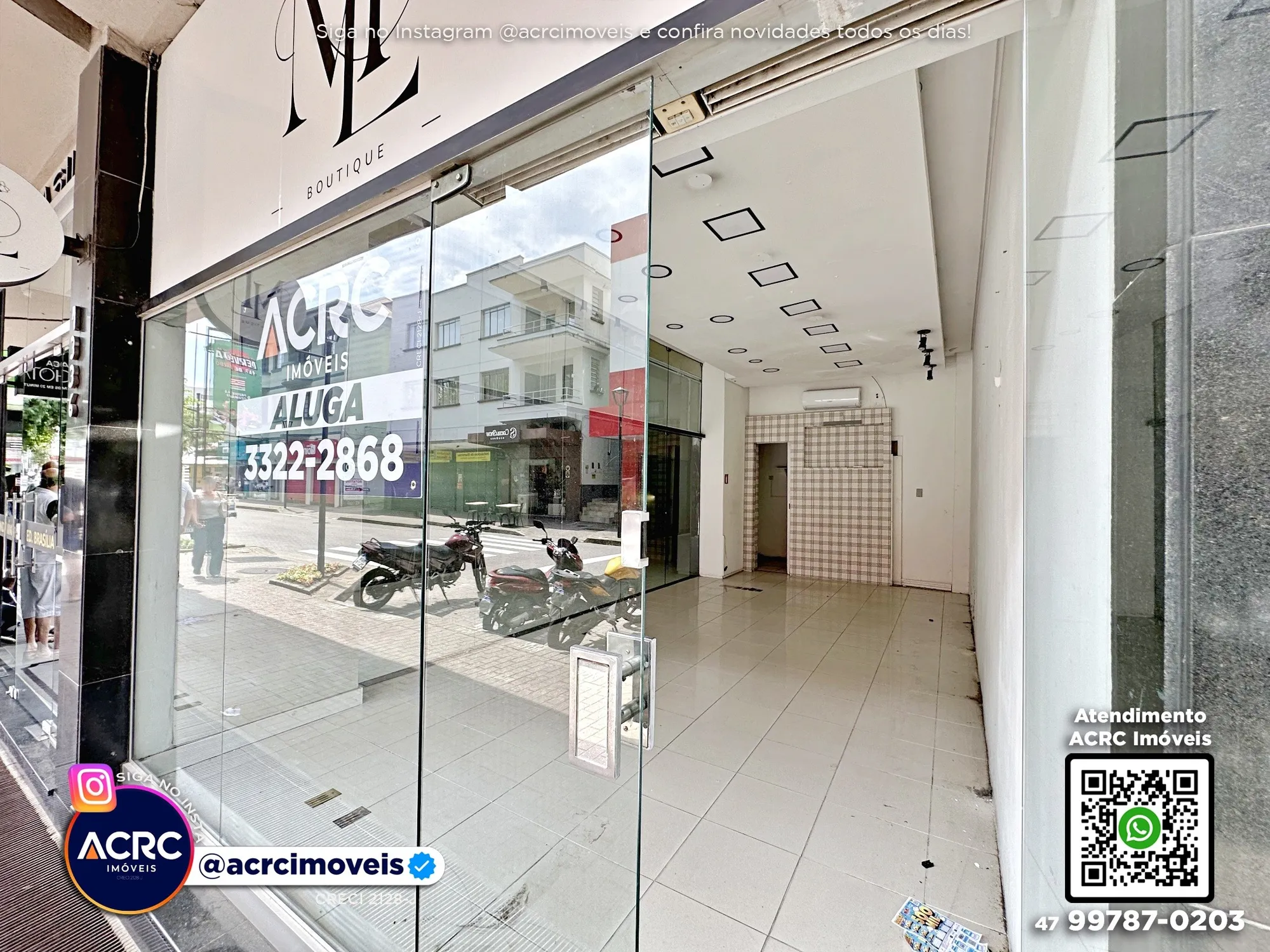 ACRC Imóveis - LJ00510 - Loja comercial para Locação no Bairro Centro em Blumenau — foto 7
