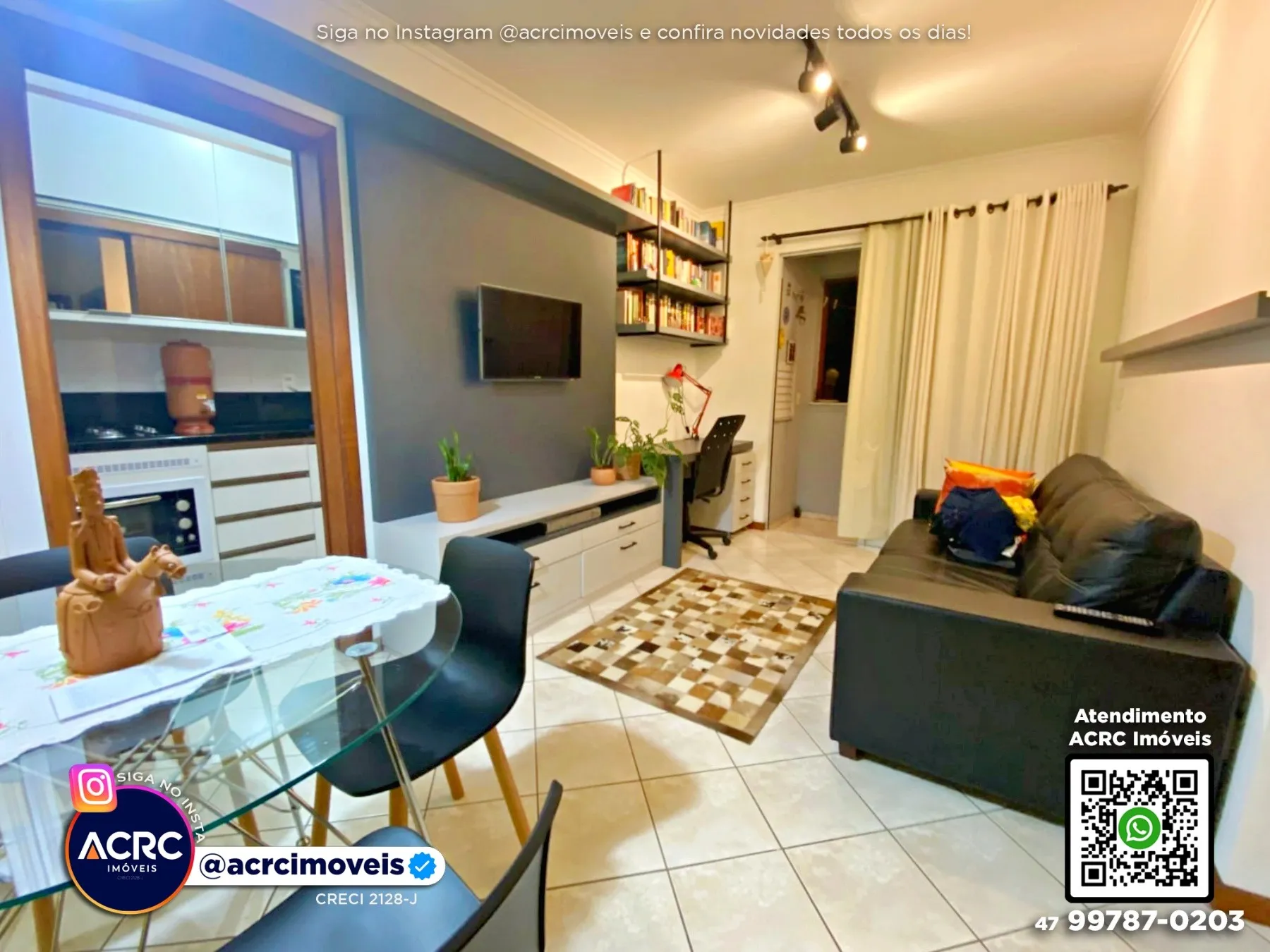 ACRC Imóveis - AP09939 - Apartamento a Venda no Bairro Victor Konder em Blumenau - foto 1