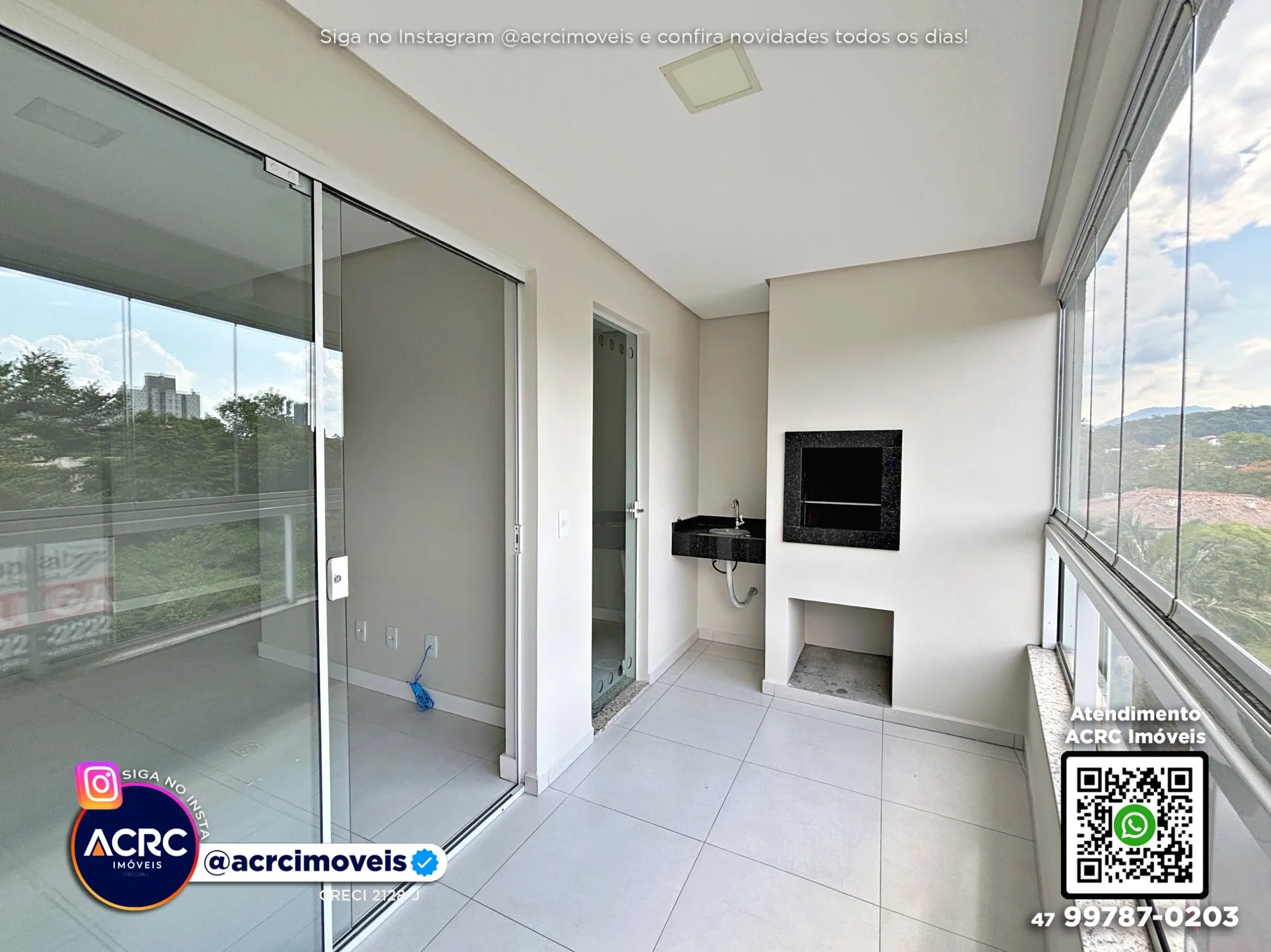 ACRC Imóveis - AP09928 - Apartamento para Locação no Bairro Velha em Blumenau — foto 3