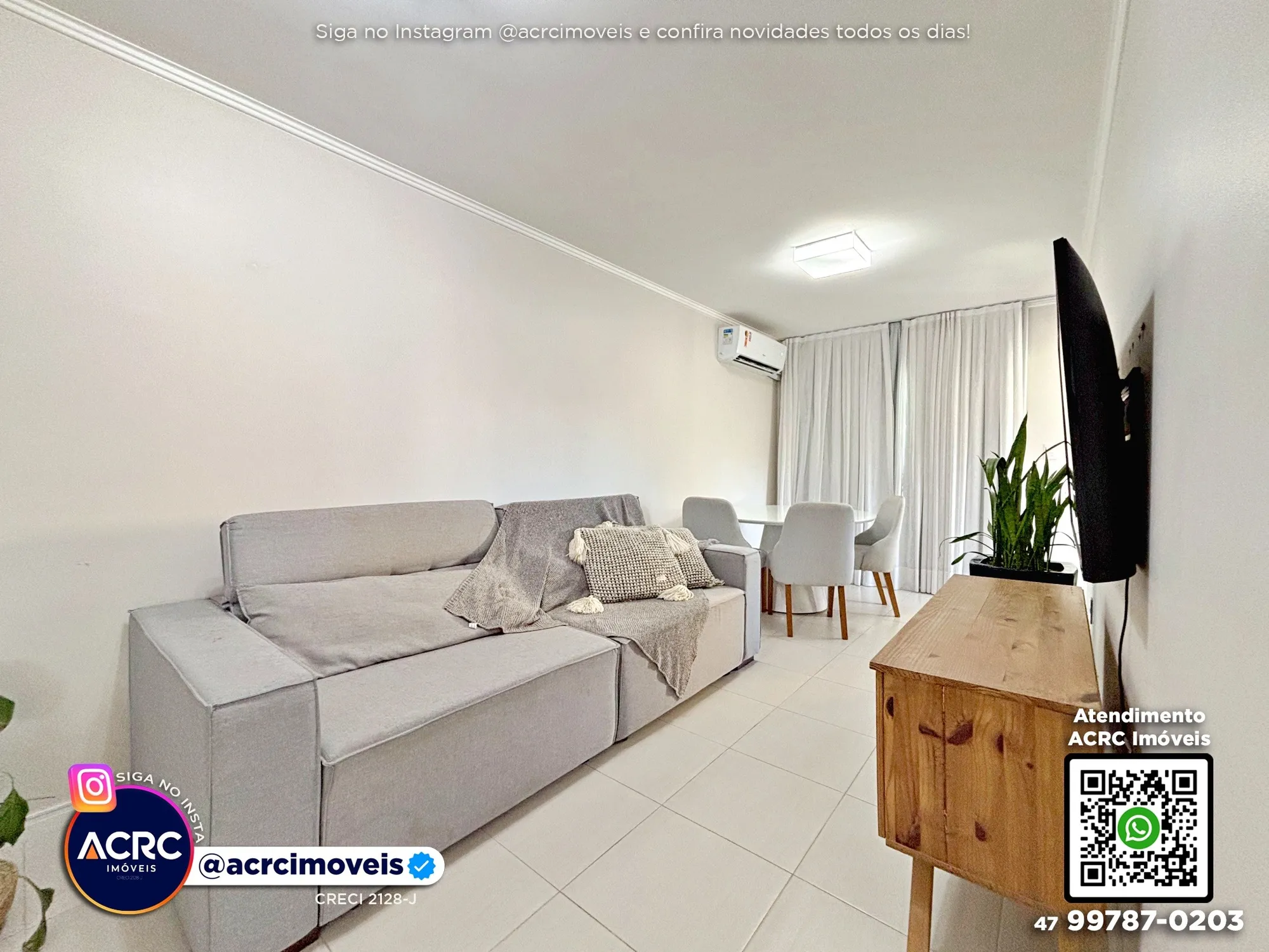 ACRC Imóveis - AP09925 - Apartamento a Venda no Bairro Escola Agrícola em Blumenau — foto 2