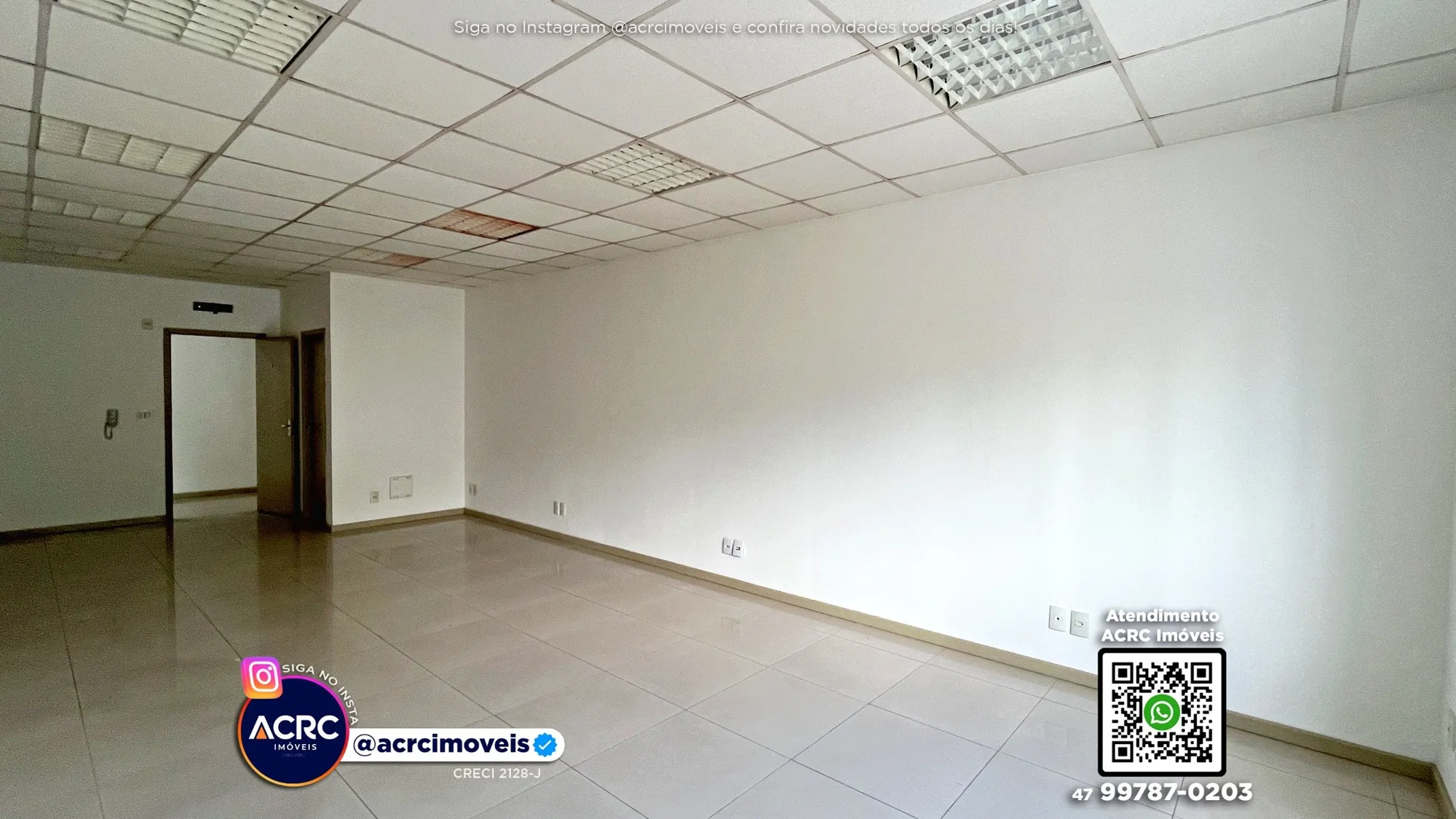 ACRC Imóveis - SA01350 - Sala Comercial para Locação no Bairro Itoupava Norte em Blumenau - foto 1