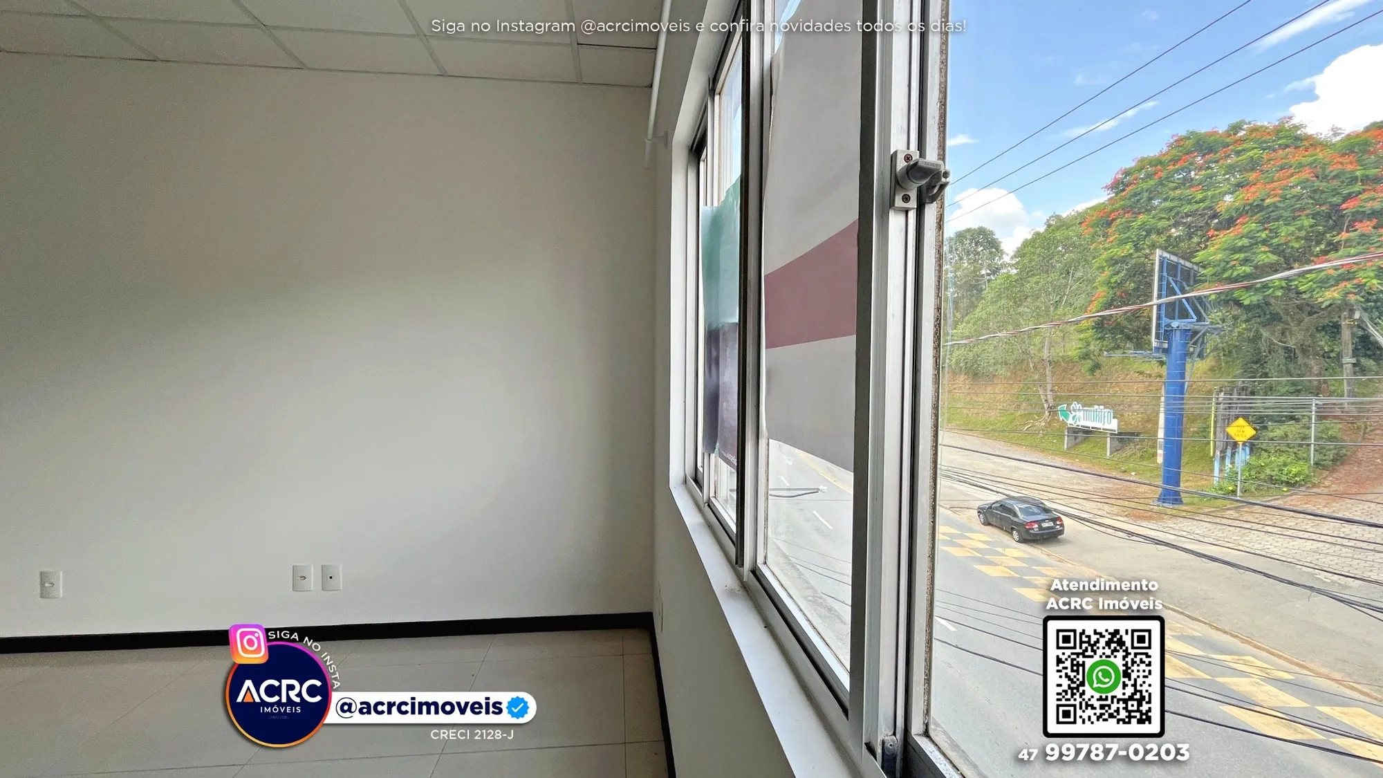 ACRC Imóveis - SA01350 - Sala Comercial para Locação no Bairro Itoupava Norte em Blumenau — foto 2