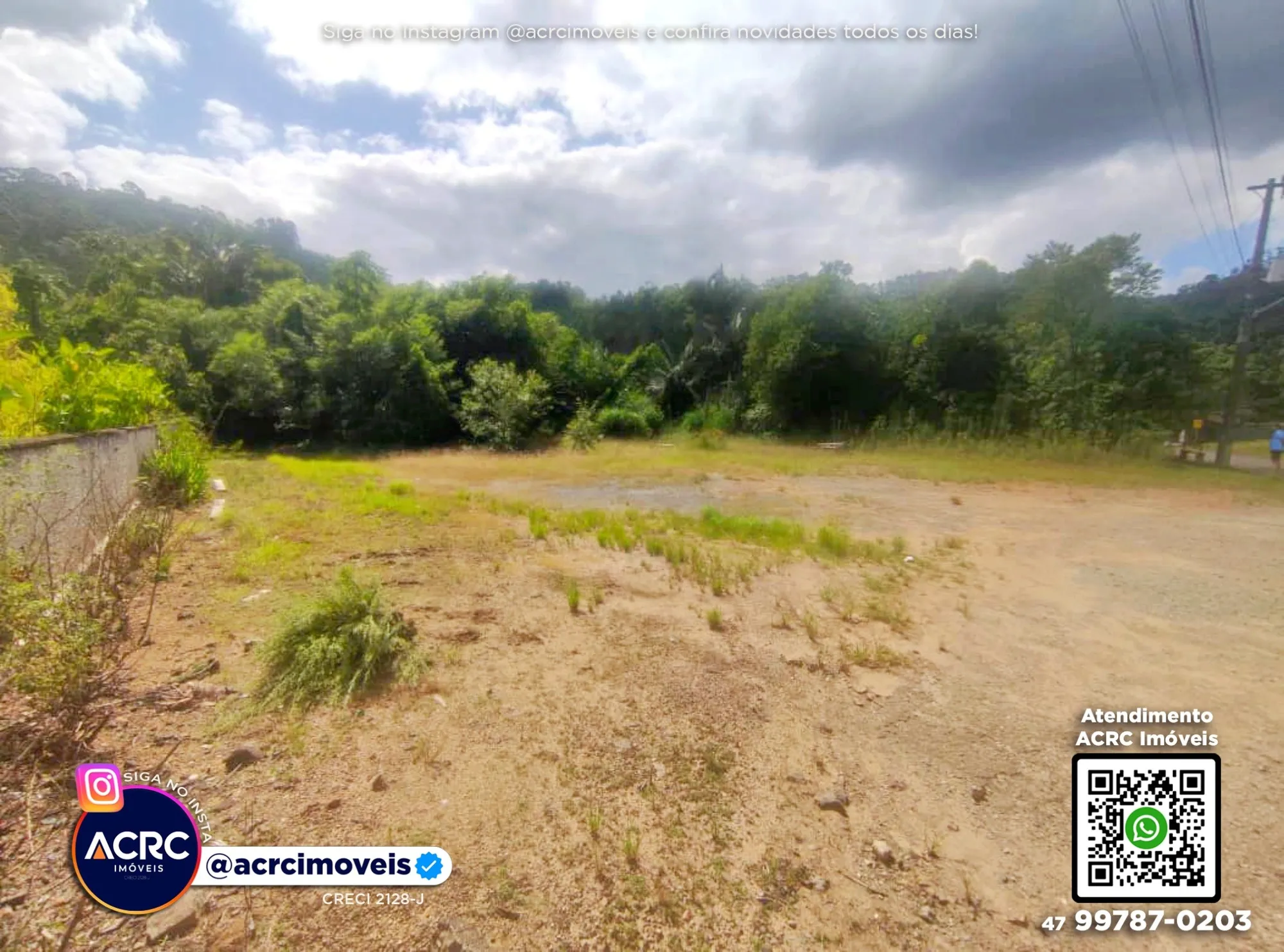 ACRC Imóveis - TE01326 - Terreno com um total de 2.500m a Venda no Bairro Belchior Alto em Gaspar — foto 4