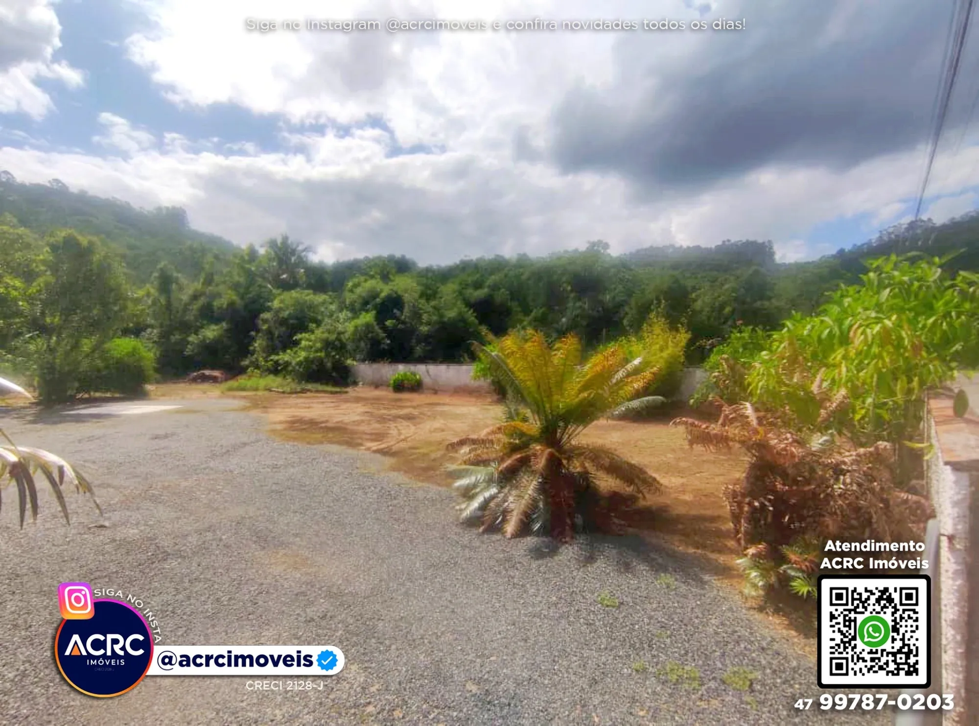 ACRC Imóveis - TE01326 - Terreno com um total de 2.500m a Venda no Bairro Belchior Alto em Gaspar — foto 5