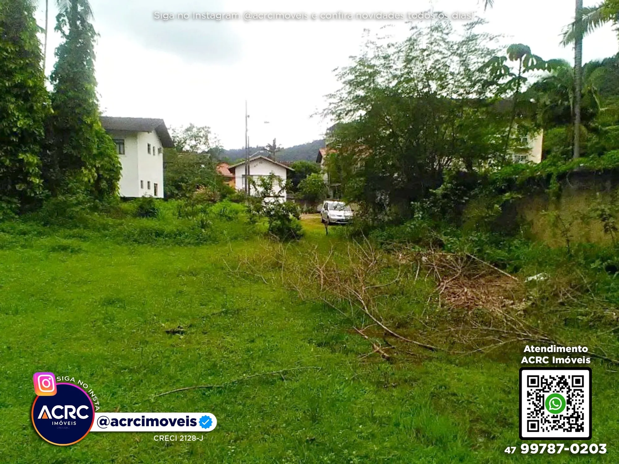 ACRC Imóveis - TE01324 - Terreno a Venda no Bairro Ribeirão Fresco em Blumenau - foto 1