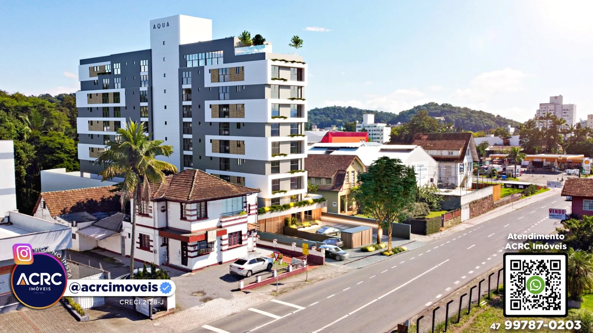 ACRC Imóveis - AP099221 - Loft de alto padrão em construção a Venda no Bairro Itoupava Seca em Blumenau — foto 3