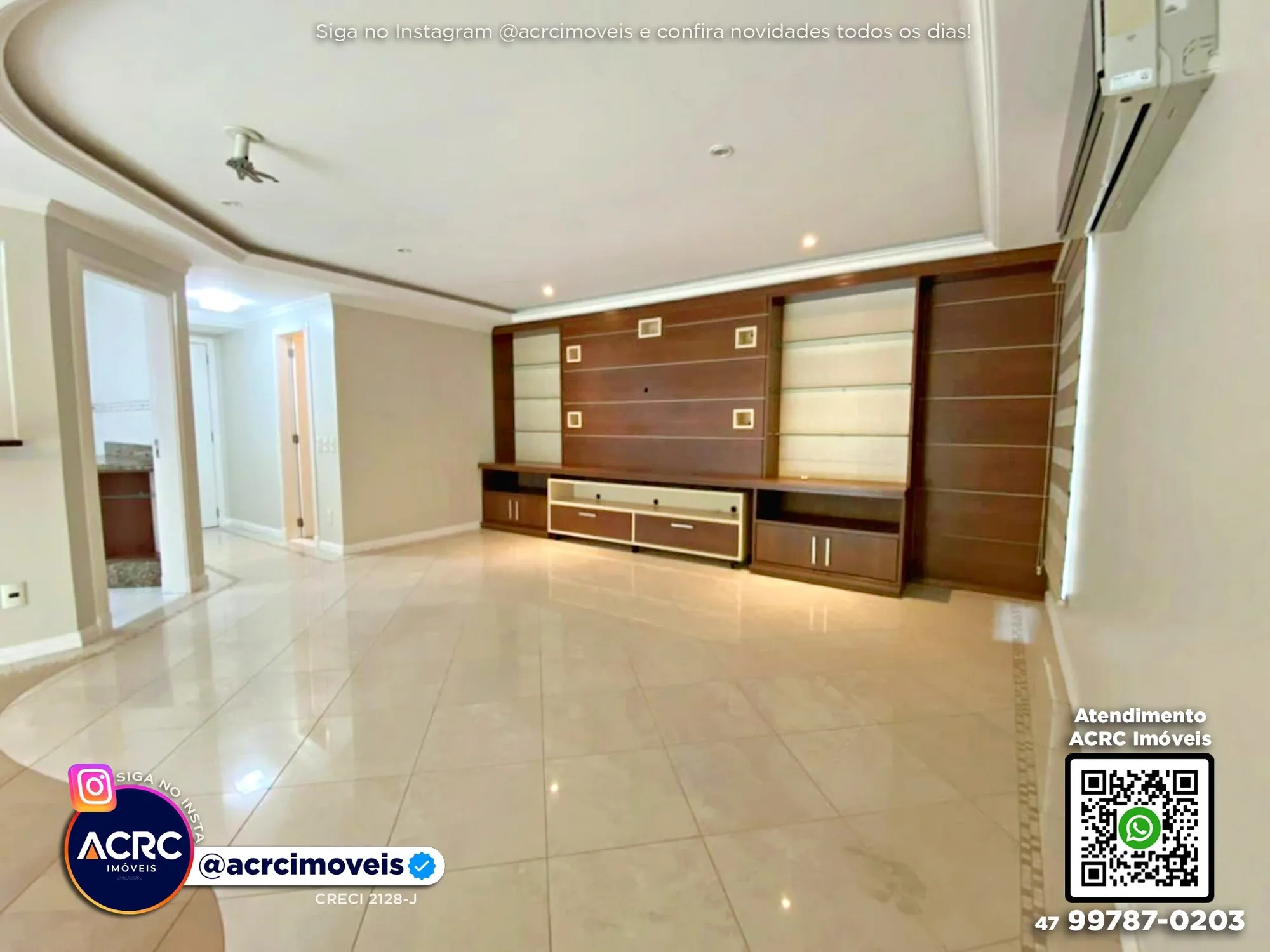 ACRC Imóveis - AP09920 - Apartamento com terraço a Venda no Bairro Victor Konder em Blumenau — foto 2