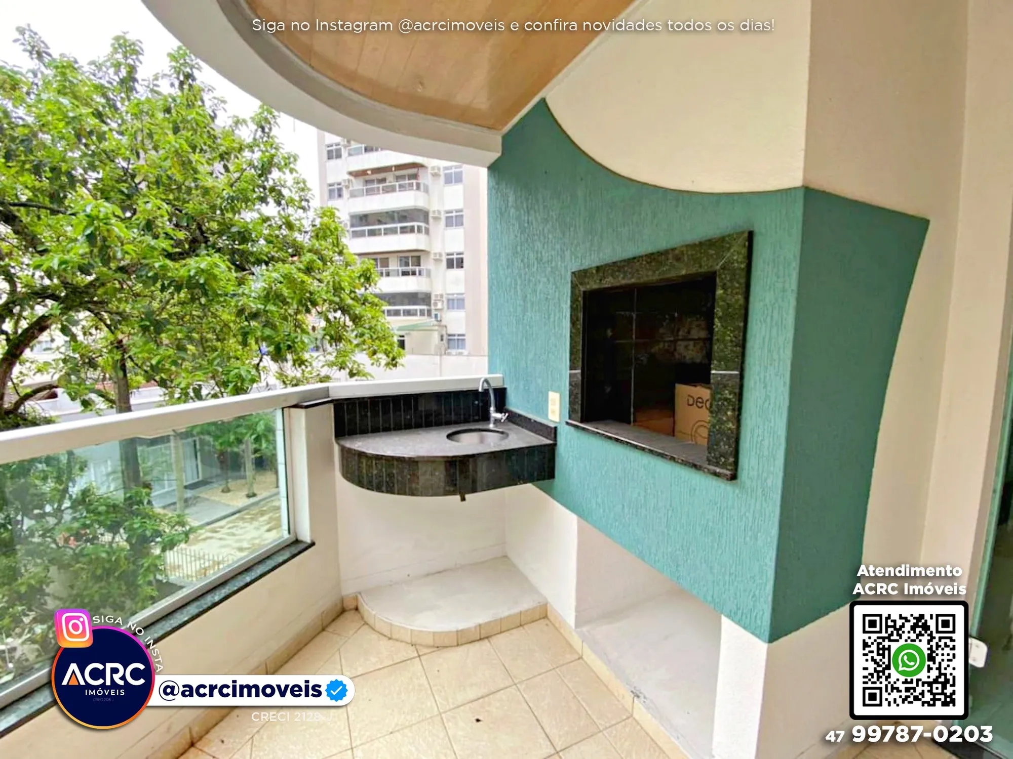 ACRC Imóveis - AP09920 - Apartamento com terraço a Venda no Bairro Victor Konder em Blumenau — foto 3