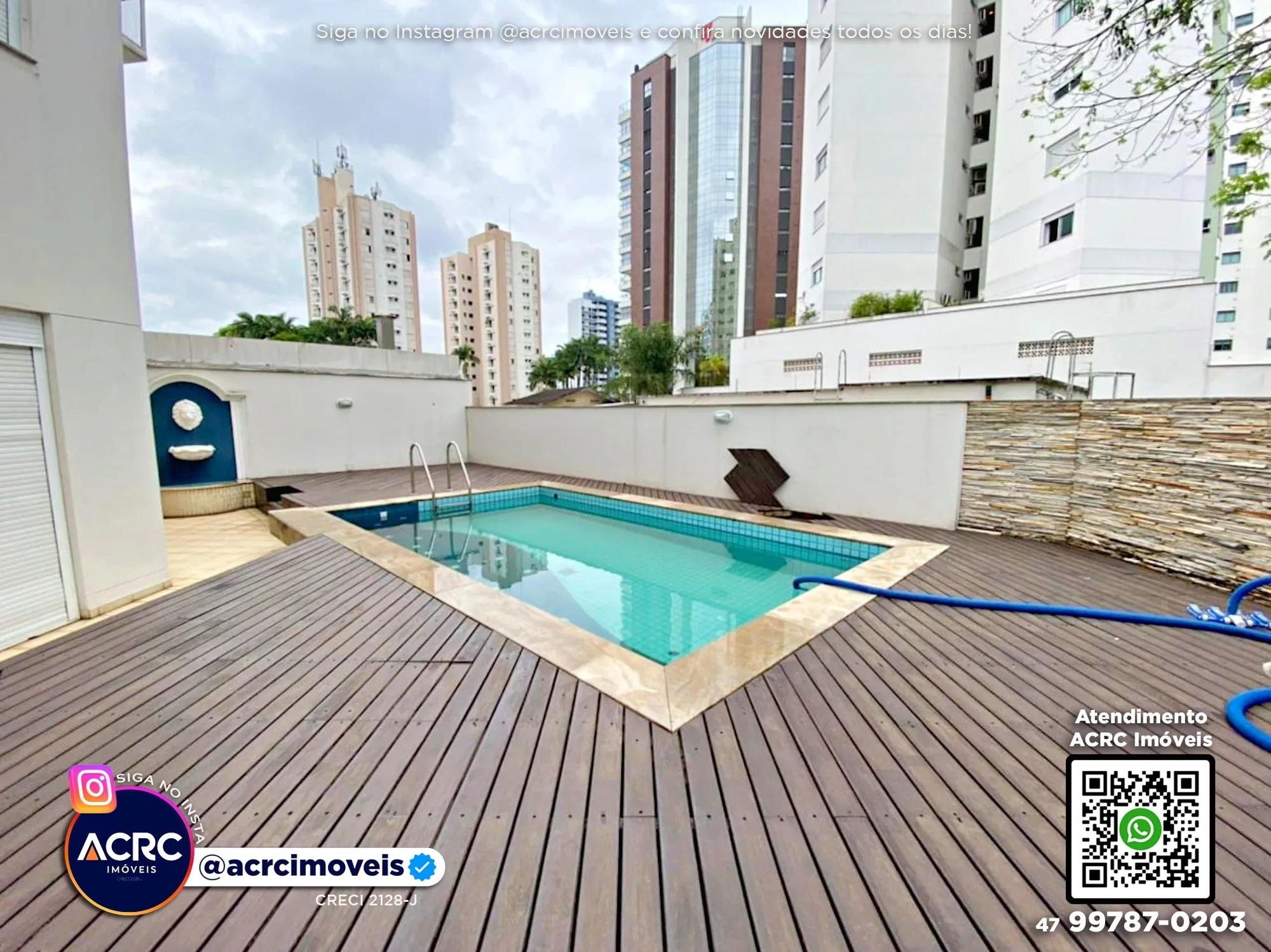ACRC Imóveis - AP09920 - Apartamento com terraço a Venda no Bairro Victor Konder em Blumenau — foto 4