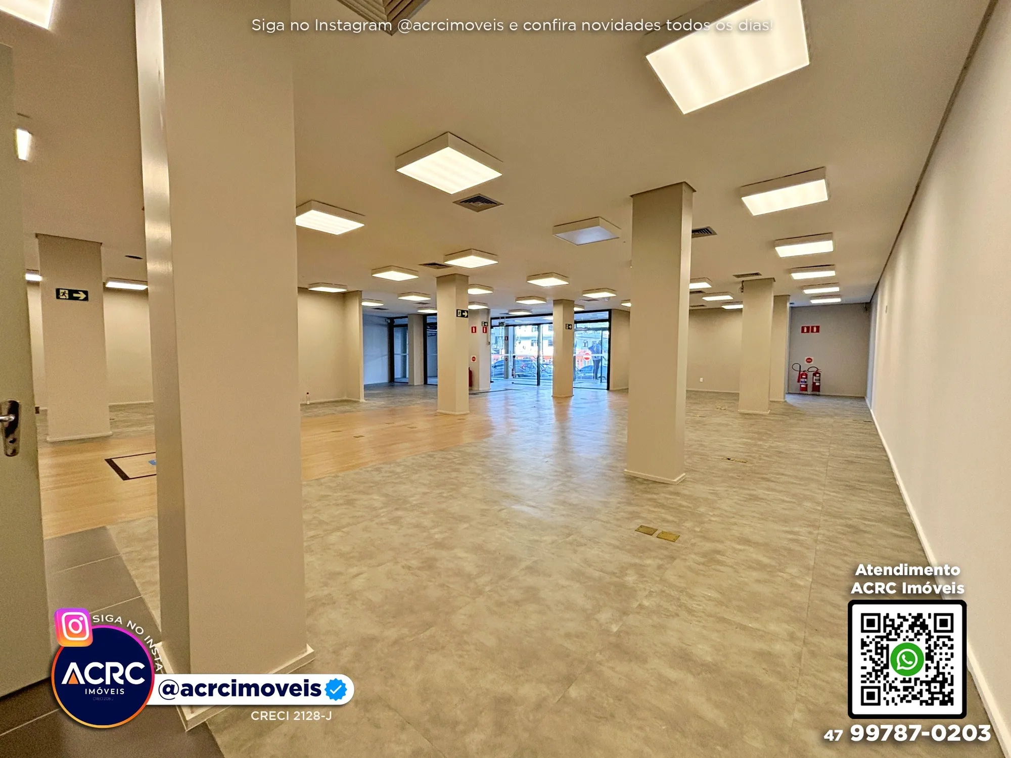 ACRC Imóveis - SA01348 - Sala comercial para Locação no Bairro Garcia em Blumenau — foto 5