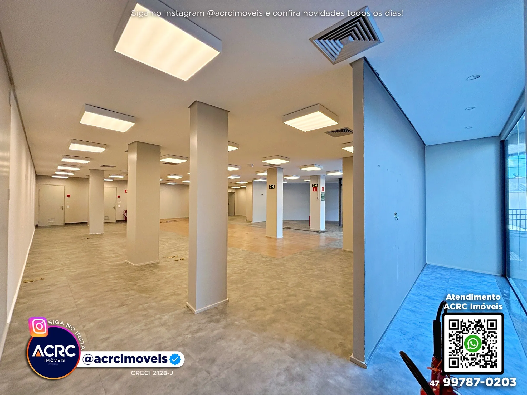 ACRC Imóveis - SA01348 - Sala comercial para Locação no Bairro Garcia em Blumenau — foto 6