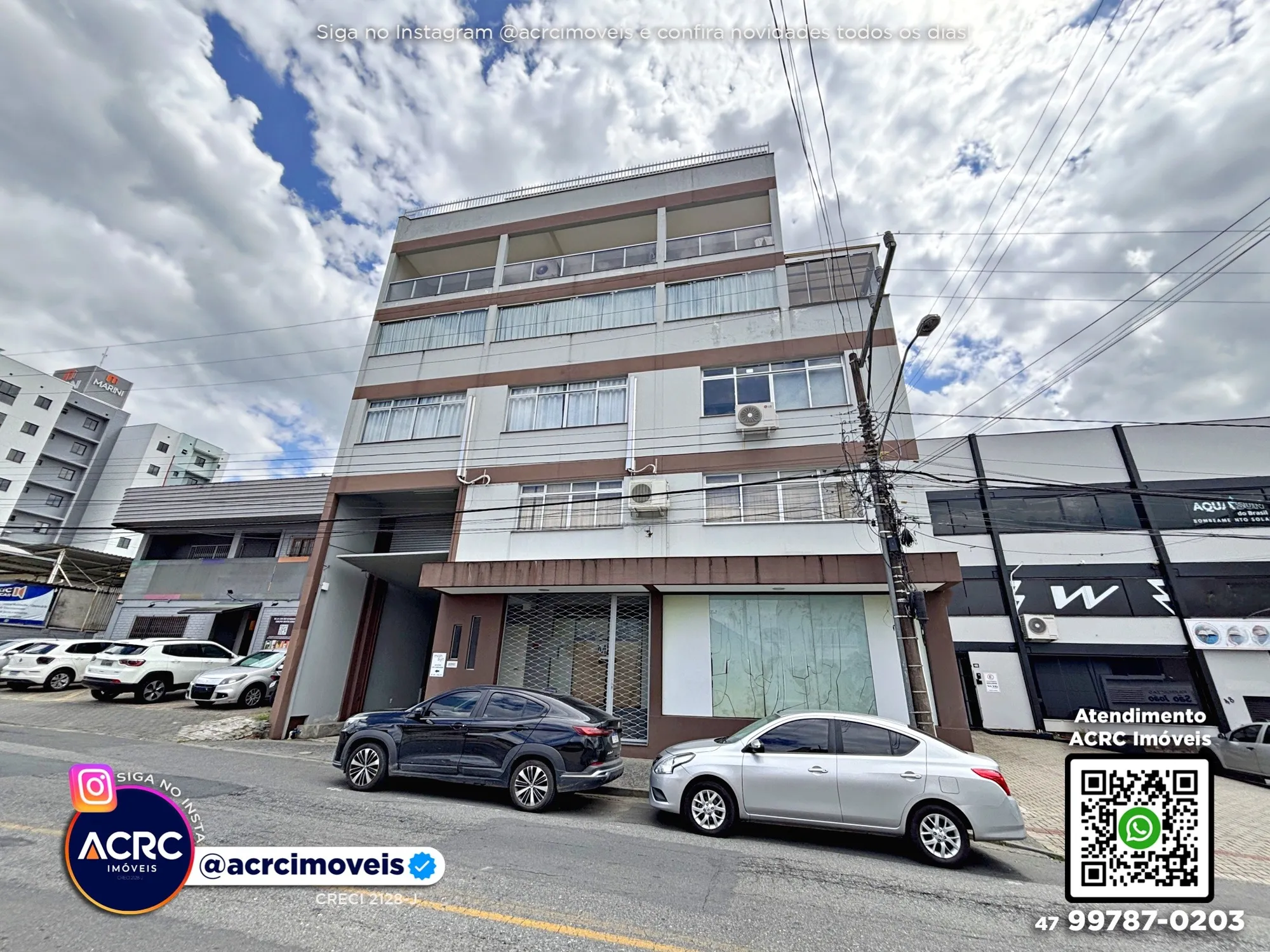 ACRC Imóveis - SA01347 - Sala Comercial para Locação no Bairro Água Verde em Blumenau - foto 1