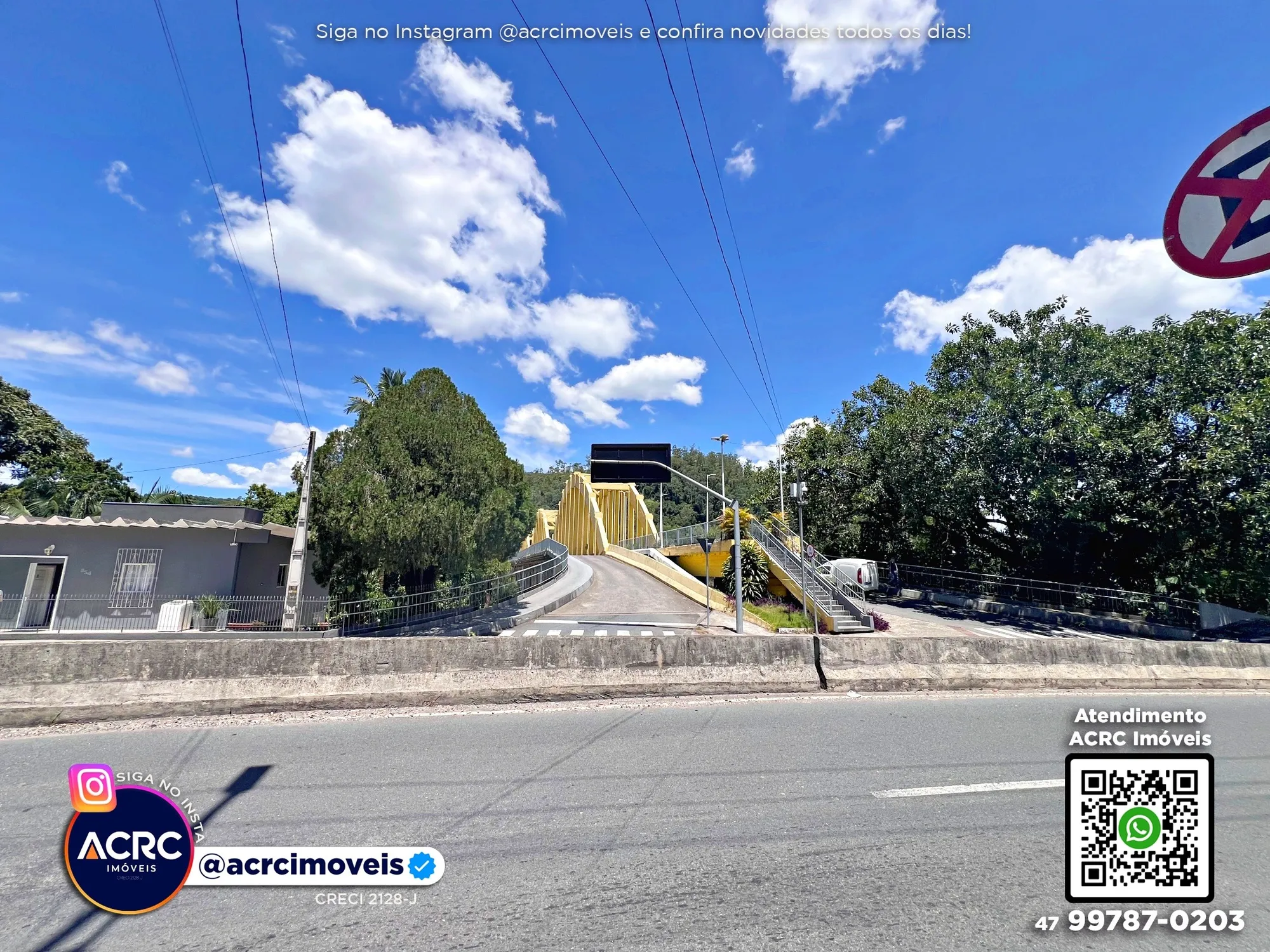 ACRC Imóveis - TE01323 - Terreno a Venda no Bairro Ponta Aguda em Blumenau - foto 1