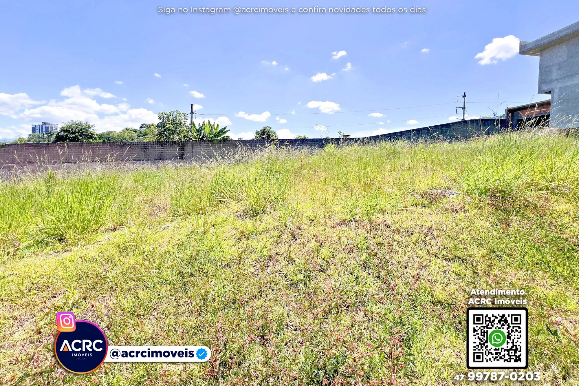 ACRC Imóveis - TE01320 - Terreno a Venda em condomínio fechado no Bairro Velha em Blumenau — foto 5