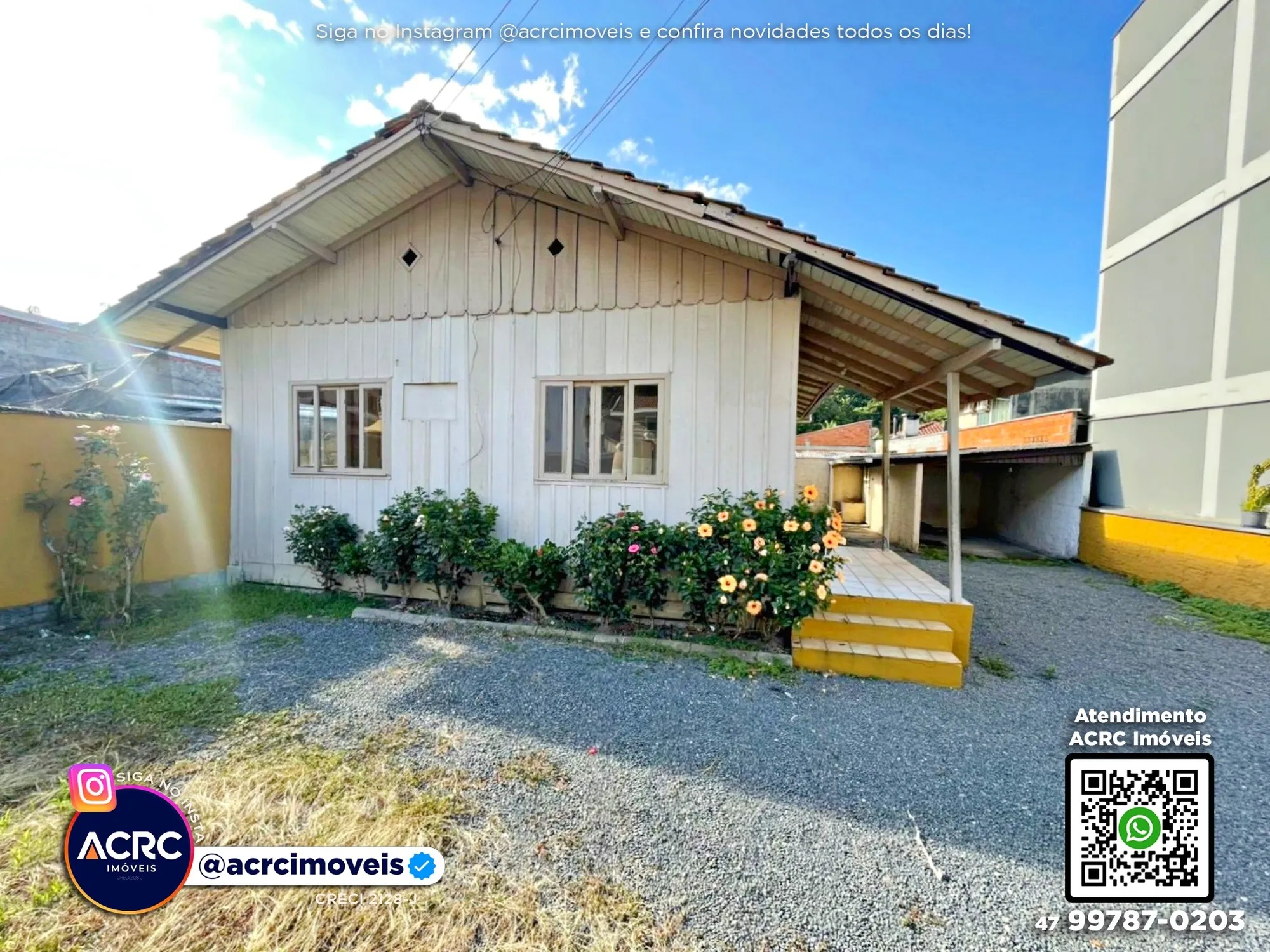 ACRC Imóveis - CA03645 - Casa a Venda no Bairro Progresso em Blumenau — foto 2