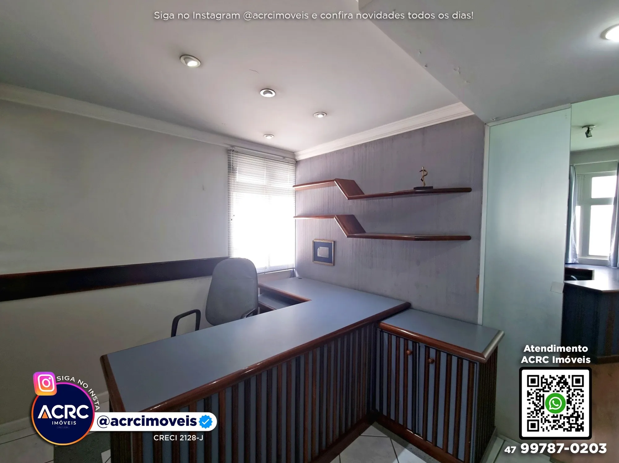 ACRC Imóveis - SA01346 - Sala comercial para Locação no Bairro Itoupava Norte em Blumenau — foto 5