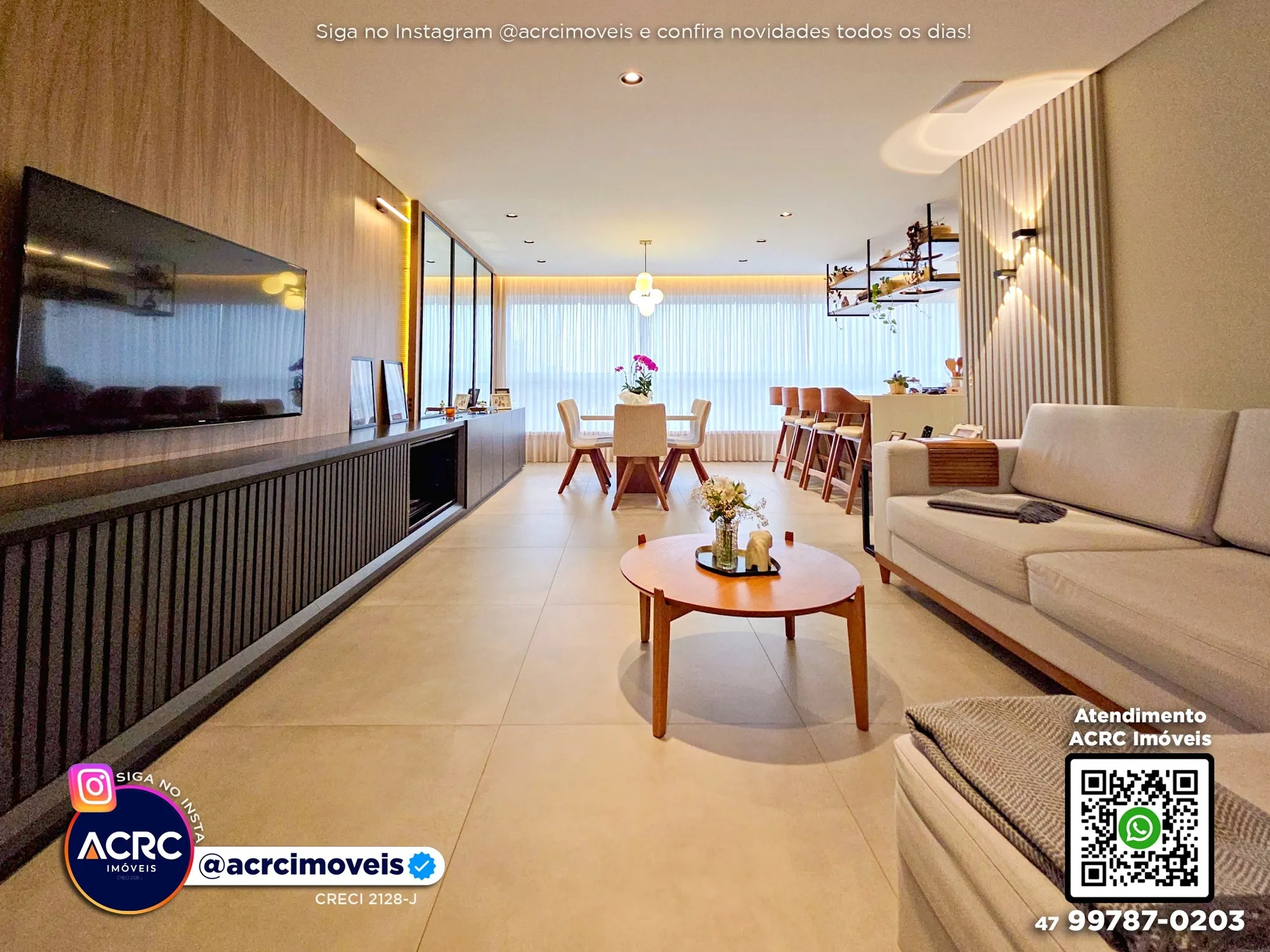 ACRC Imóveis - AP09896 - Apartamento a Venda no Bairro Vila Nova em Blumenau — foto 4