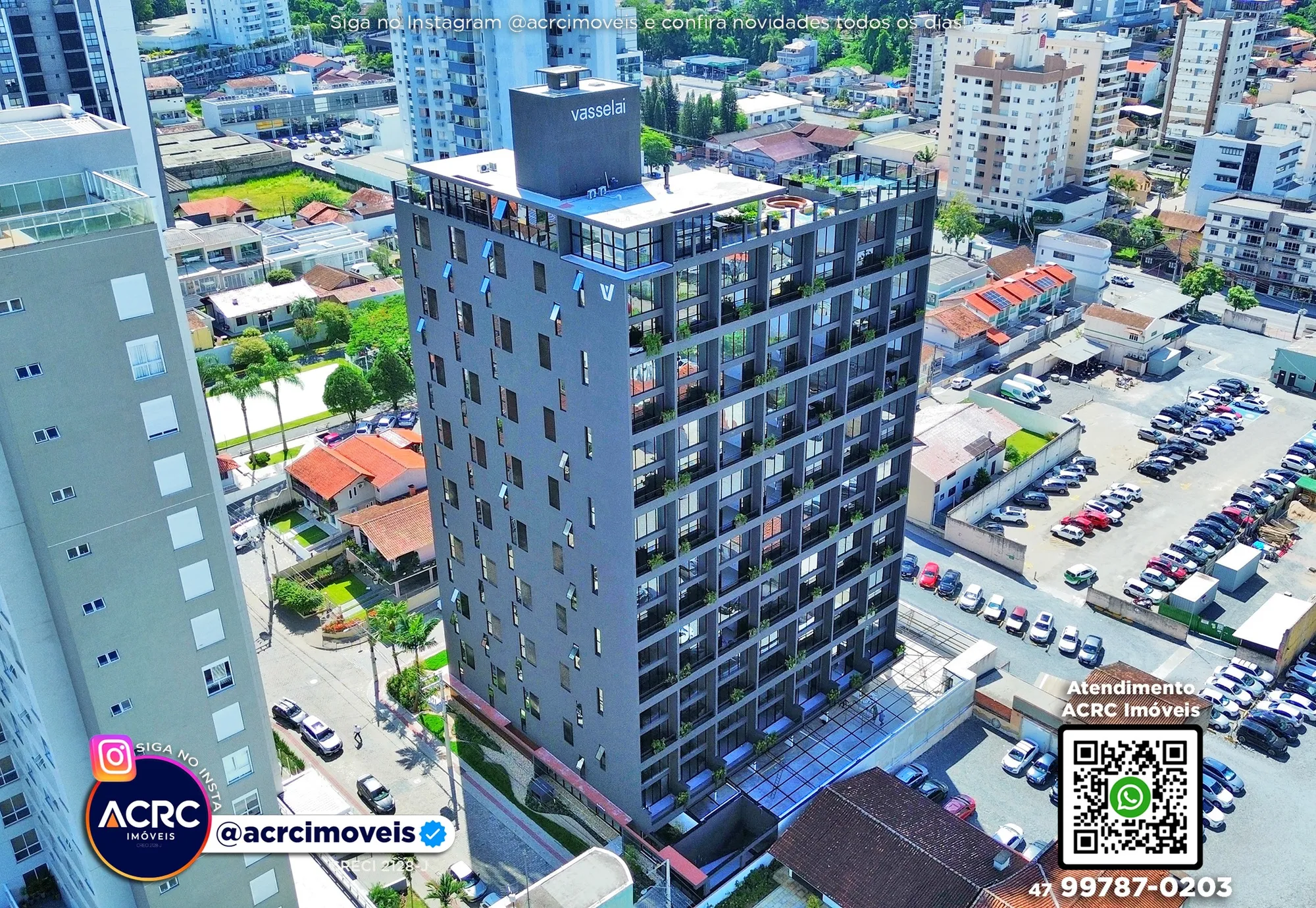 ACRC Imóveis - AP09893 - Loft duplex para Locação no Bairro Vila Nova em Blumenau — foto 2