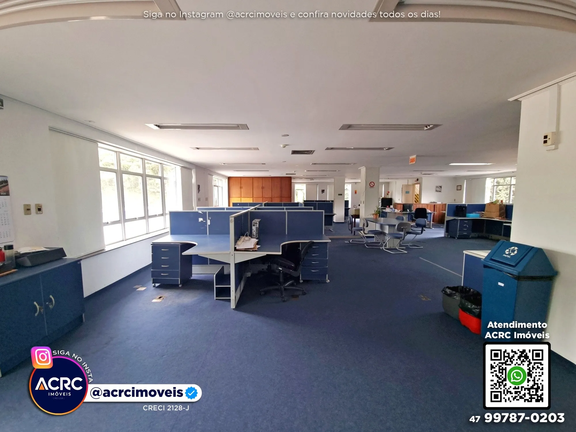 ACRC Imóveis - SA01345 - Sala para Locação no Bairro Vila Itoupava em Blumenau — foto 3