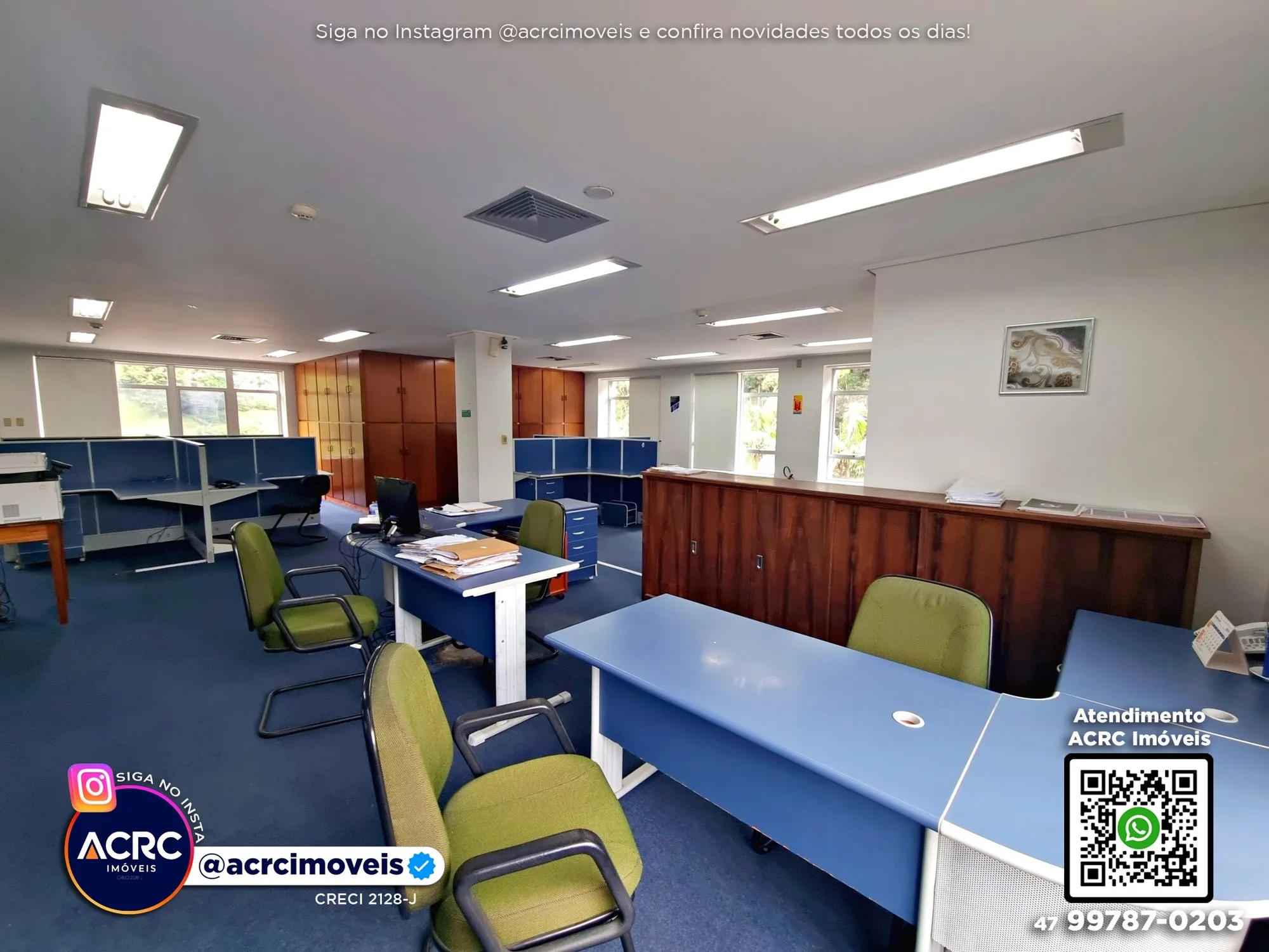 ACRC Imóveis - SA01345 - Sala para Locação no Bairro Vila Itoupava em Blumenau — foto 6