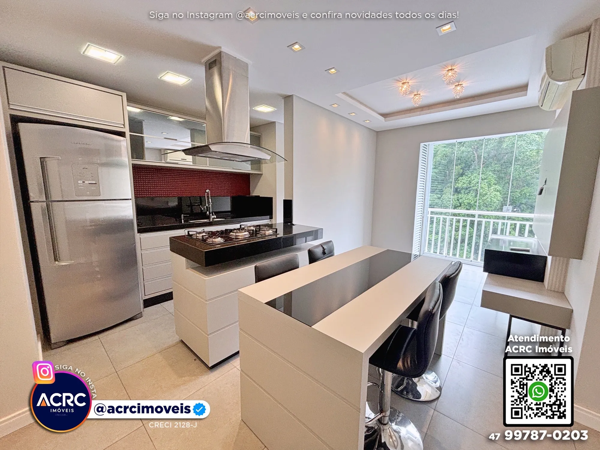 ACRC Imóveis - AP09891 - Apartamento para Locação no Bairro Vila Nova em Blumenau - foto 1