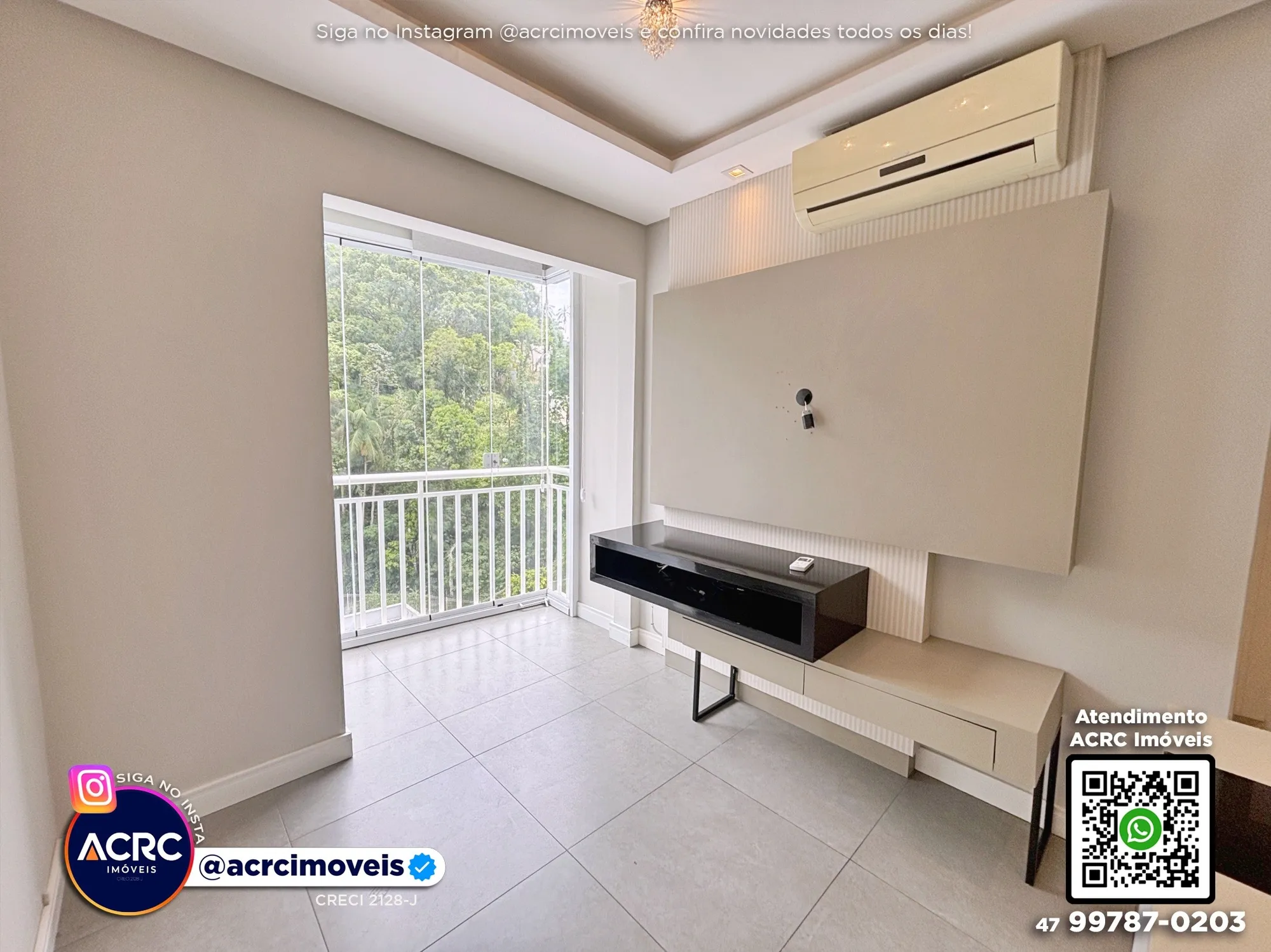 ACRC Imóveis - AP09891 - Apartamento para Locação no Bairro Vila Nova em Blumenau — foto 3