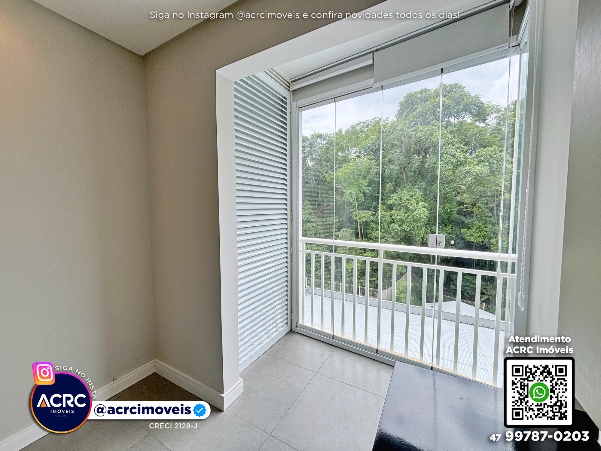 ACRC Imóveis - AP09891 - Apartamento para Locação no Bairro Vila Nova em Blumenau — foto 4