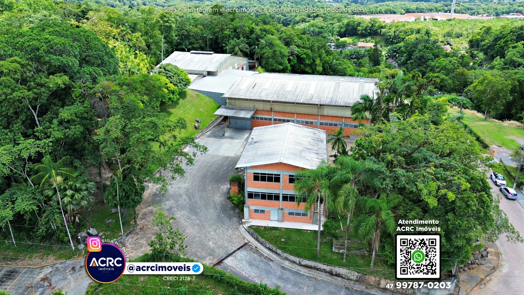 ACRC imóveis - GL00416 - Galpão para Locação no Bairro Salto Weissbach em Blumenau — foto 2