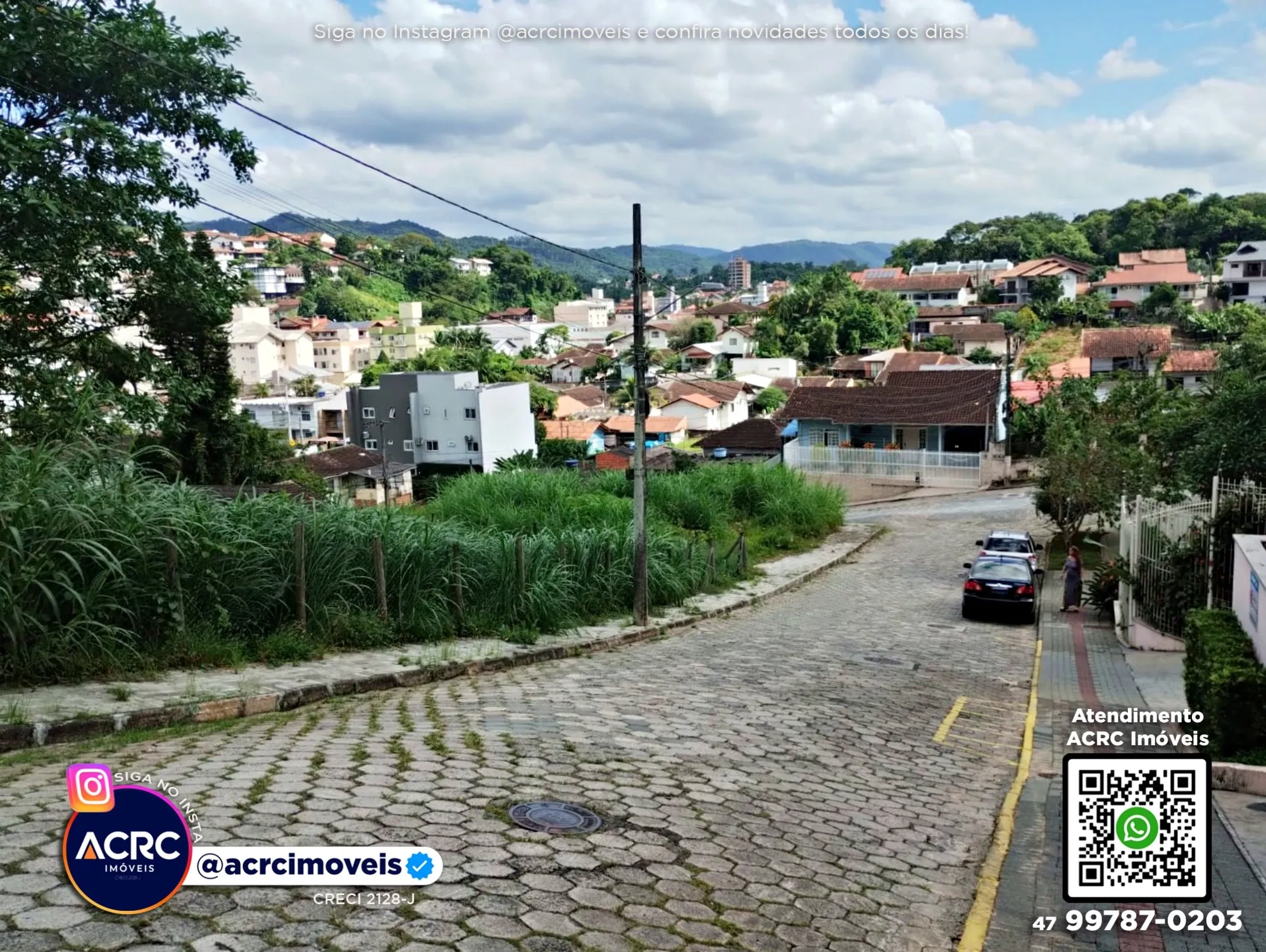ACRC Imóveis - TE01313 - Terreno com um total de 1.122m a Venda no Bairro Água Verde em Blumenau — foto 3
